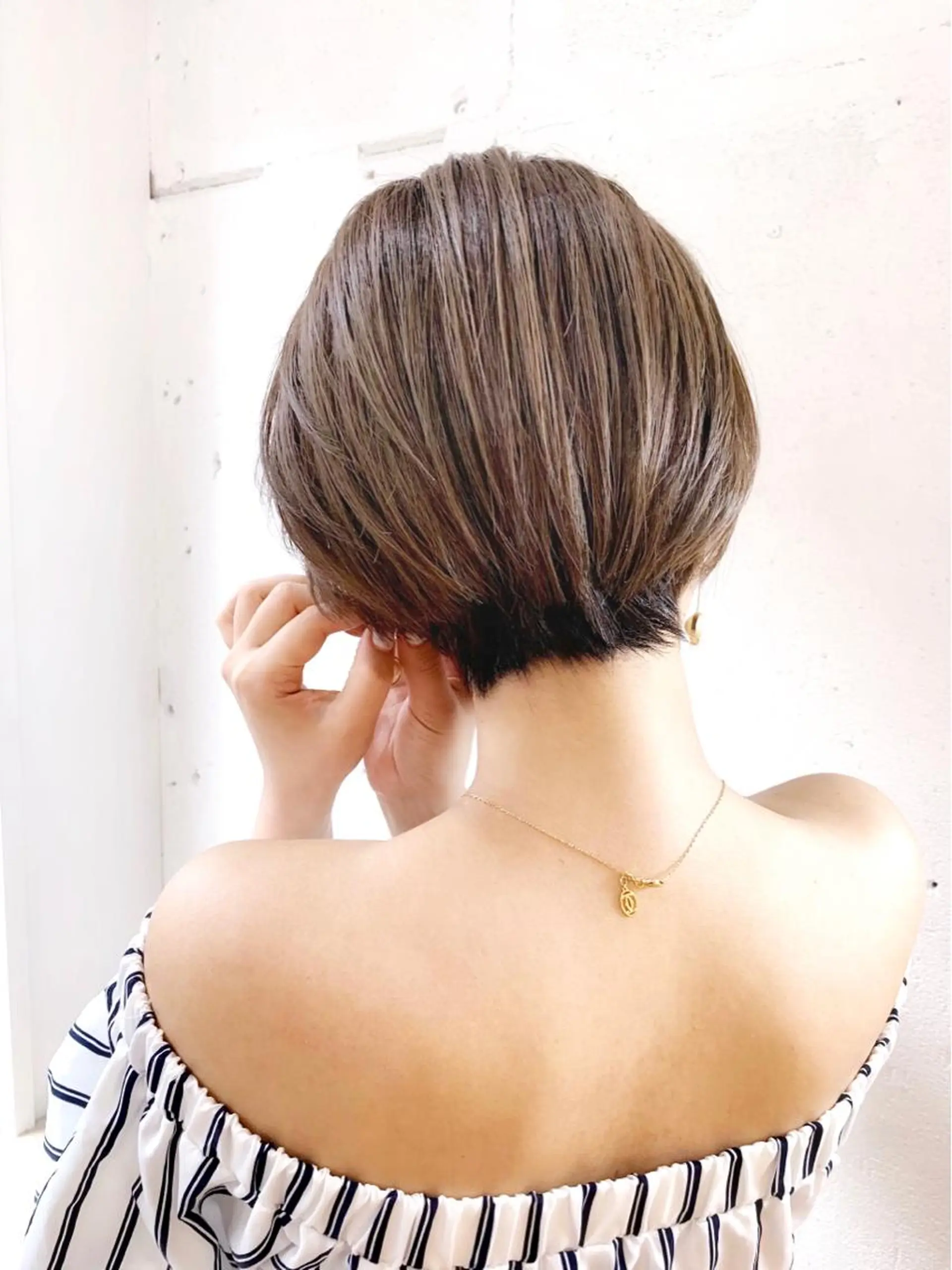 ショート カット ヘアカラー WATARU🔥／ 外国人風ハイライトのヘアスタイル