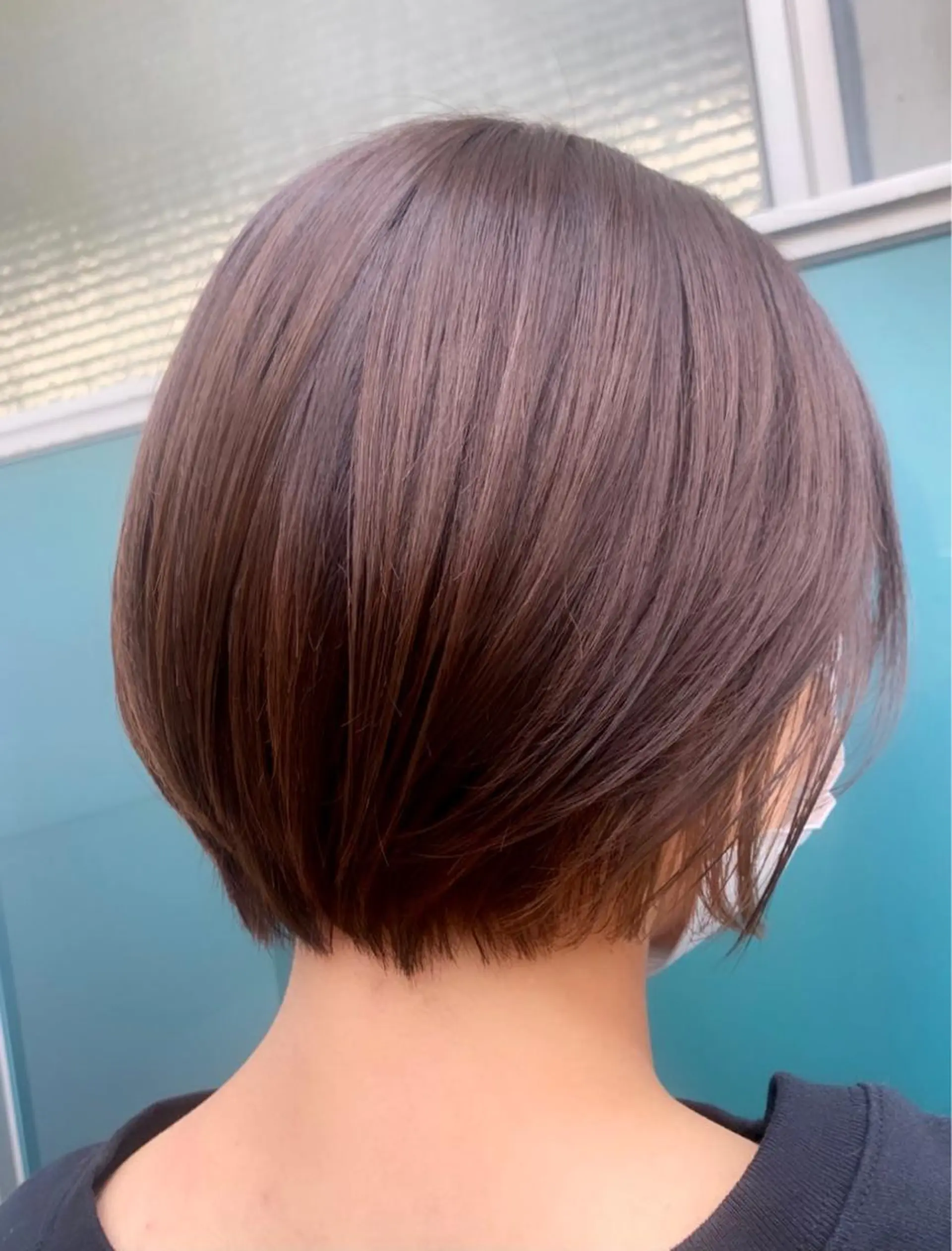 ショート カラー 韓国カット/透明感 Re.Labo岡本のヘアスタイル