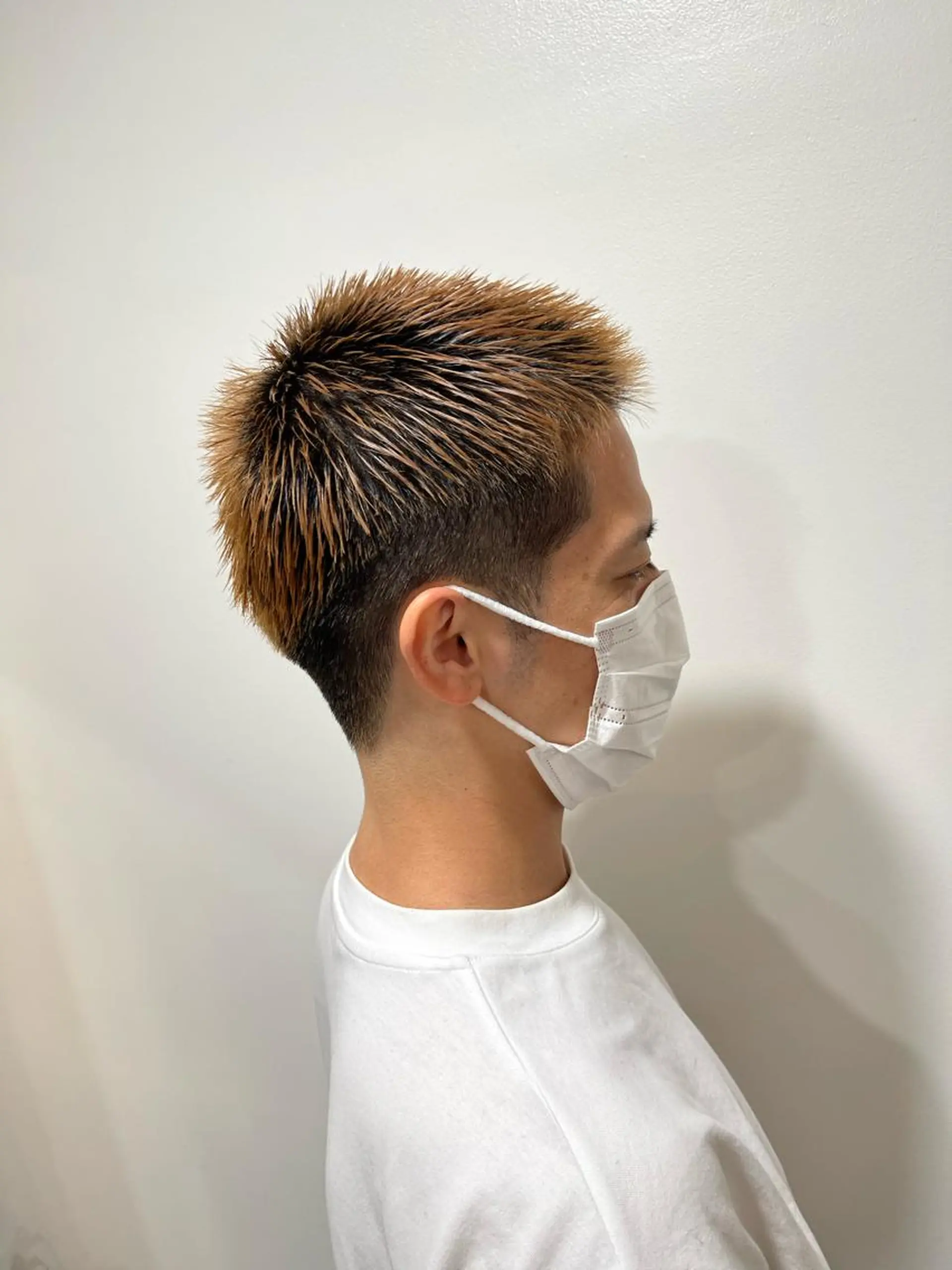 カラー メンズ 齋藤 拓麻のヘアスタイル