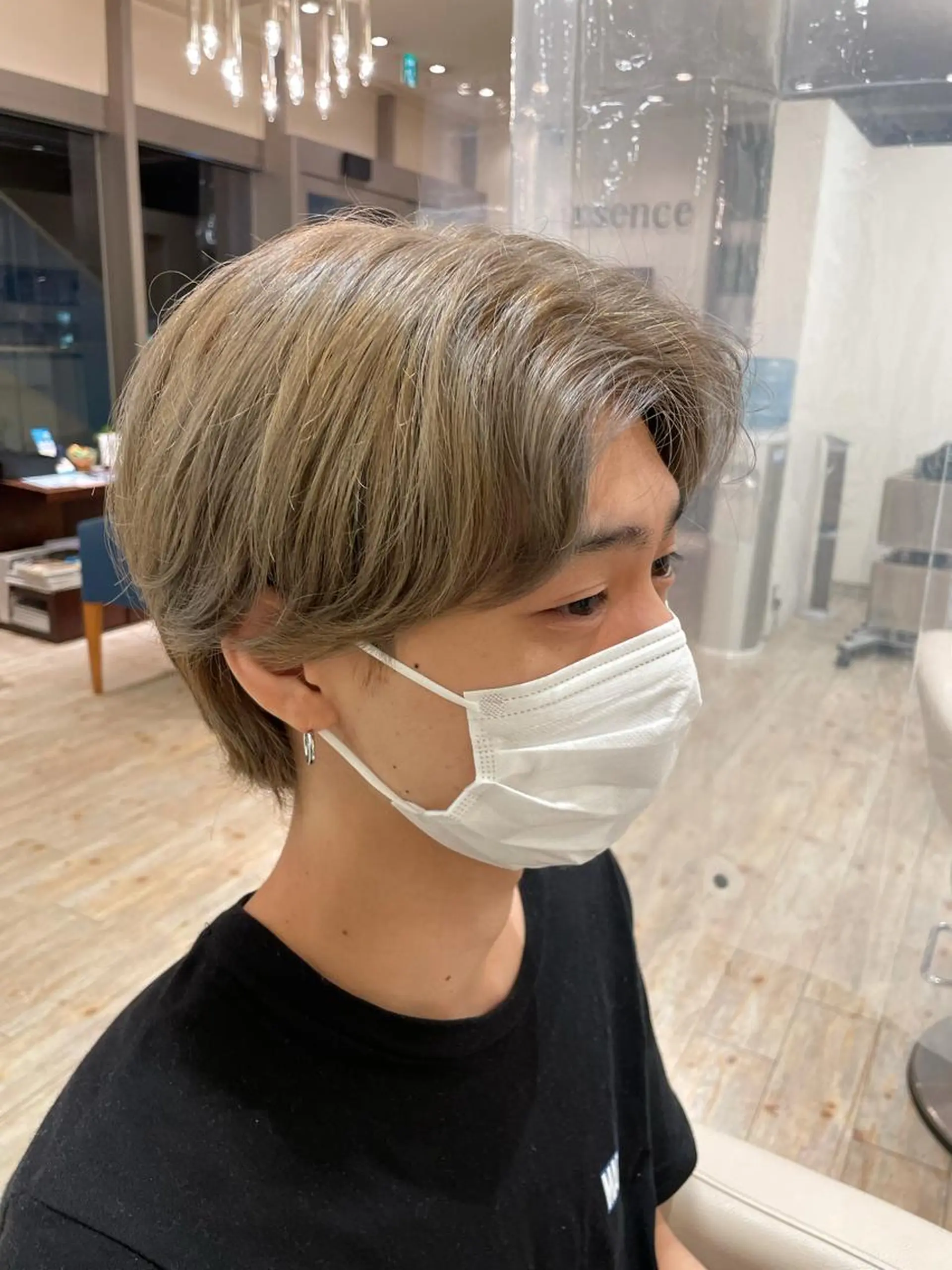 カラー メンズ グレージュ ヤノ ユリカ   🥑のヘアスタイル