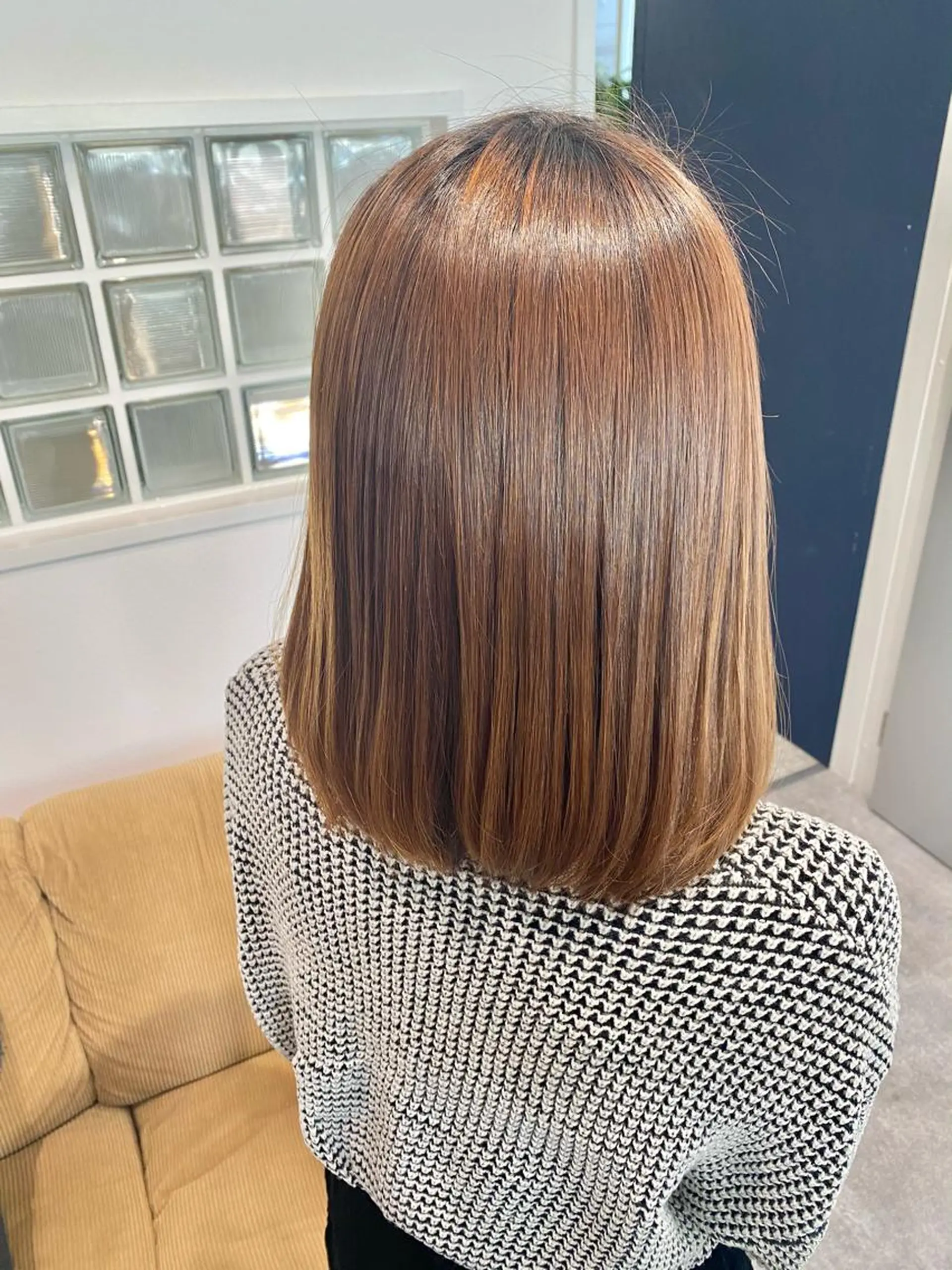 ミディアム 【safric】 NAOのヘアスタイル