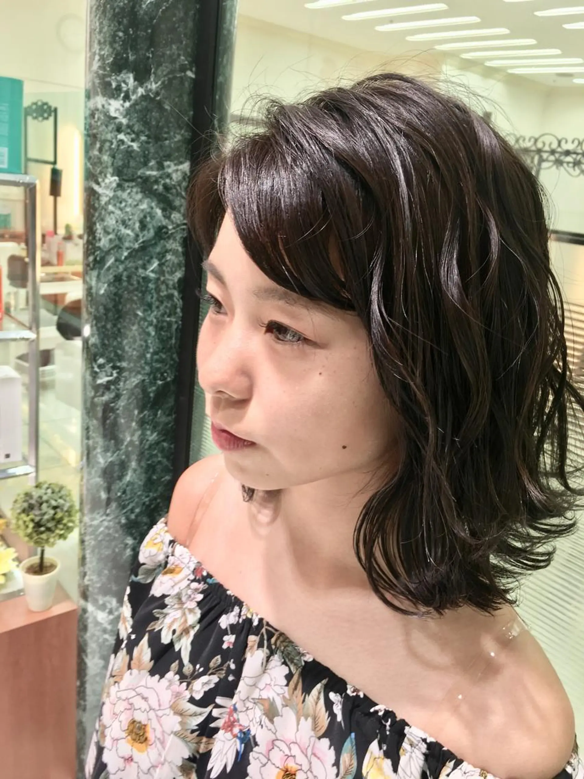 ショート カラー バレイヤージュ グレージュ レイヤーカット カット ヘアカラー ブリーチ/バレイヤ ージュ川端裕司のヘアスタイル