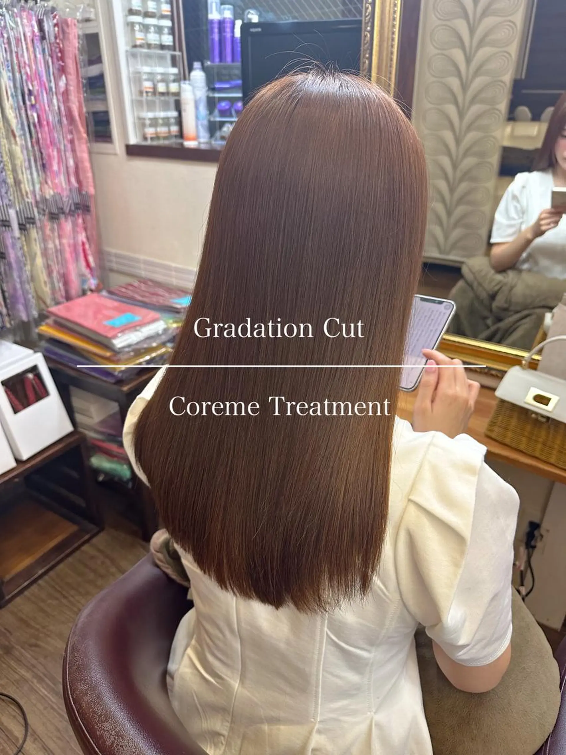 ロング カラー カット ヘアカラー トリートメント 🌱ケミカル美容師 未来を綺麗に🌱優吾のヘアスタイル