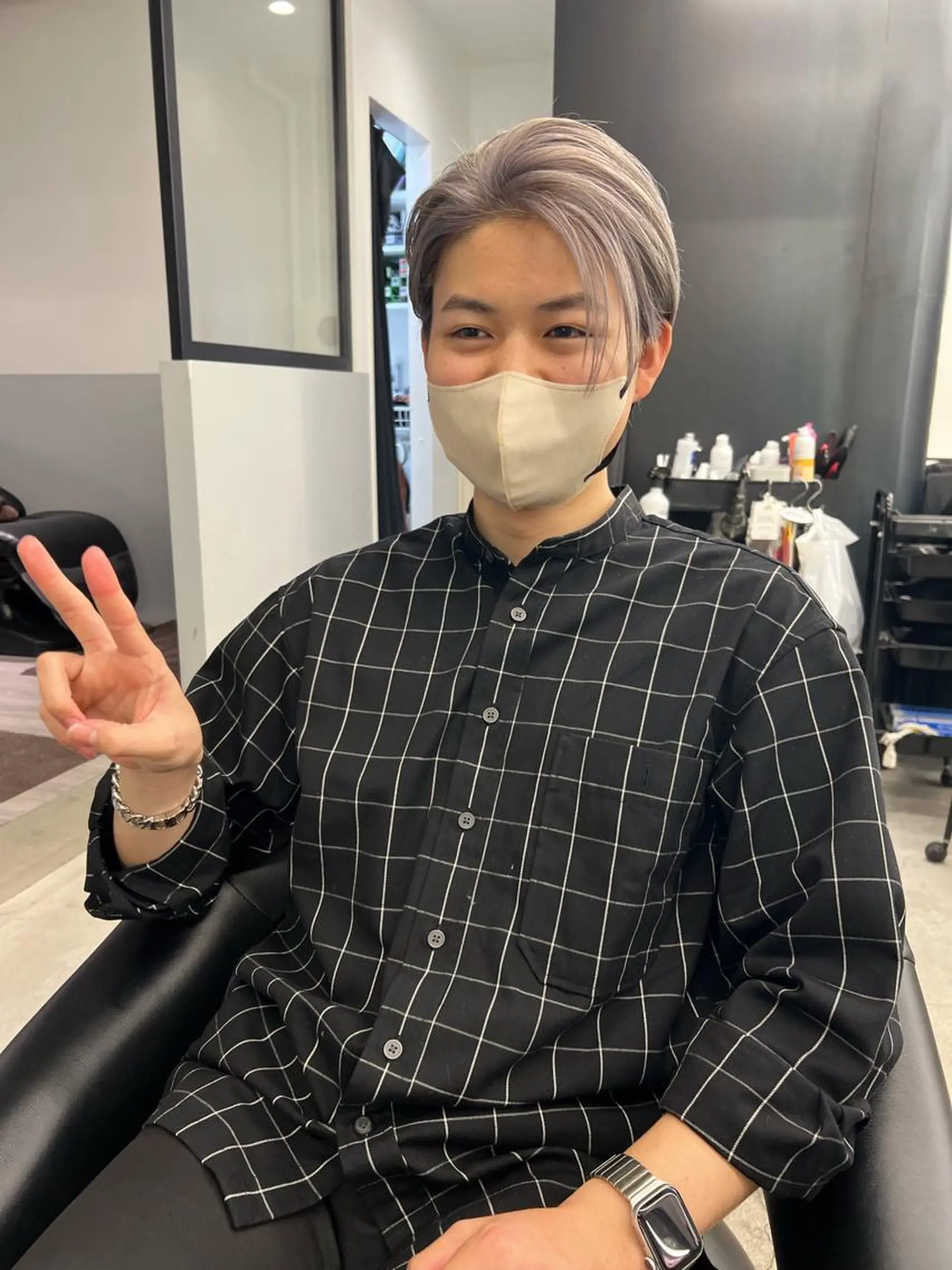 ショート カラー メンズ kimika🥑 メンズ/髪質改善のその他イメージ