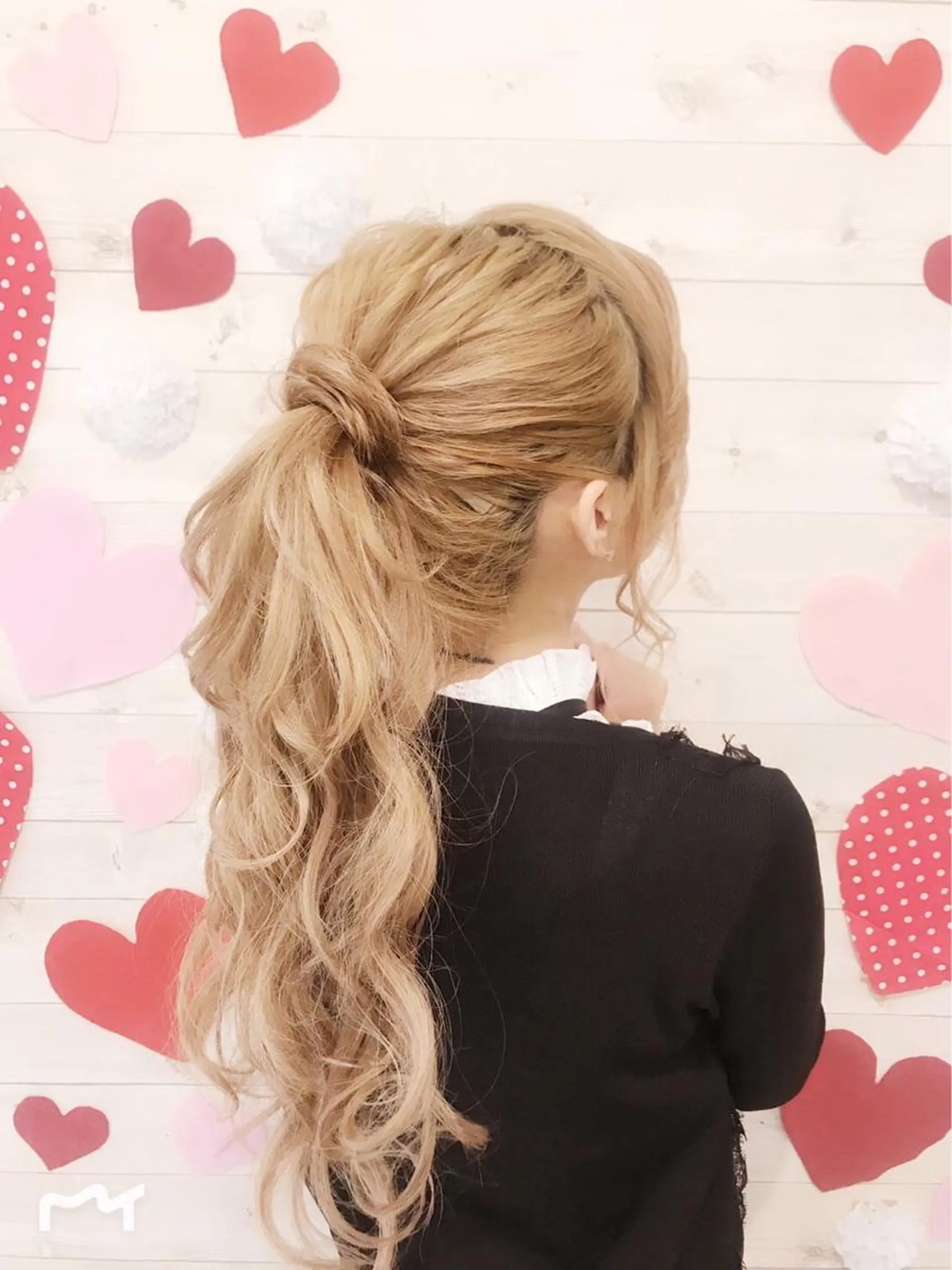 ロング ヘアアレンジ ヘアメイク エンカレッジのヘアスタイル