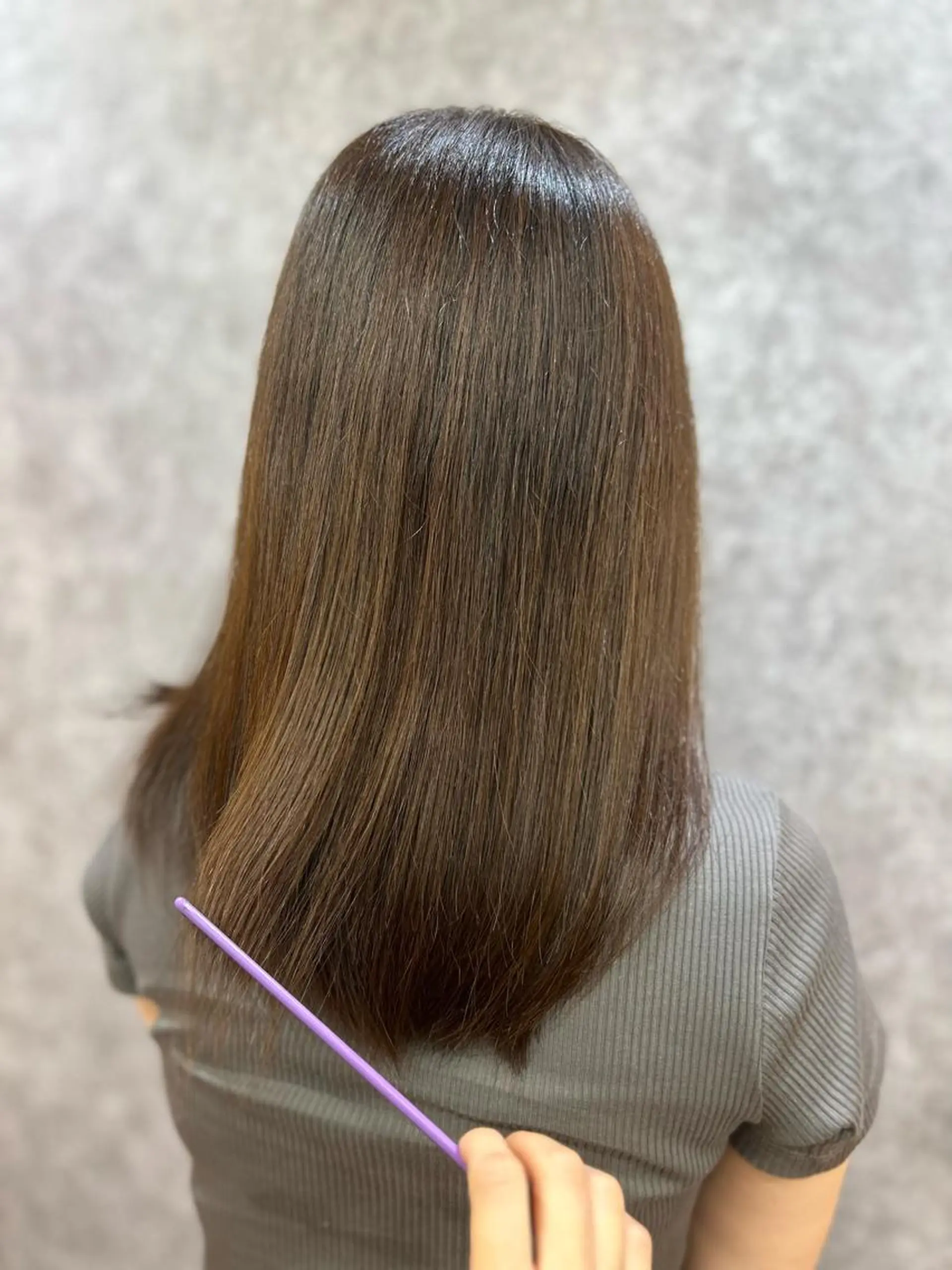 ミディアム カラー cocoa船橋🦄 chinamiのヘアスタイル