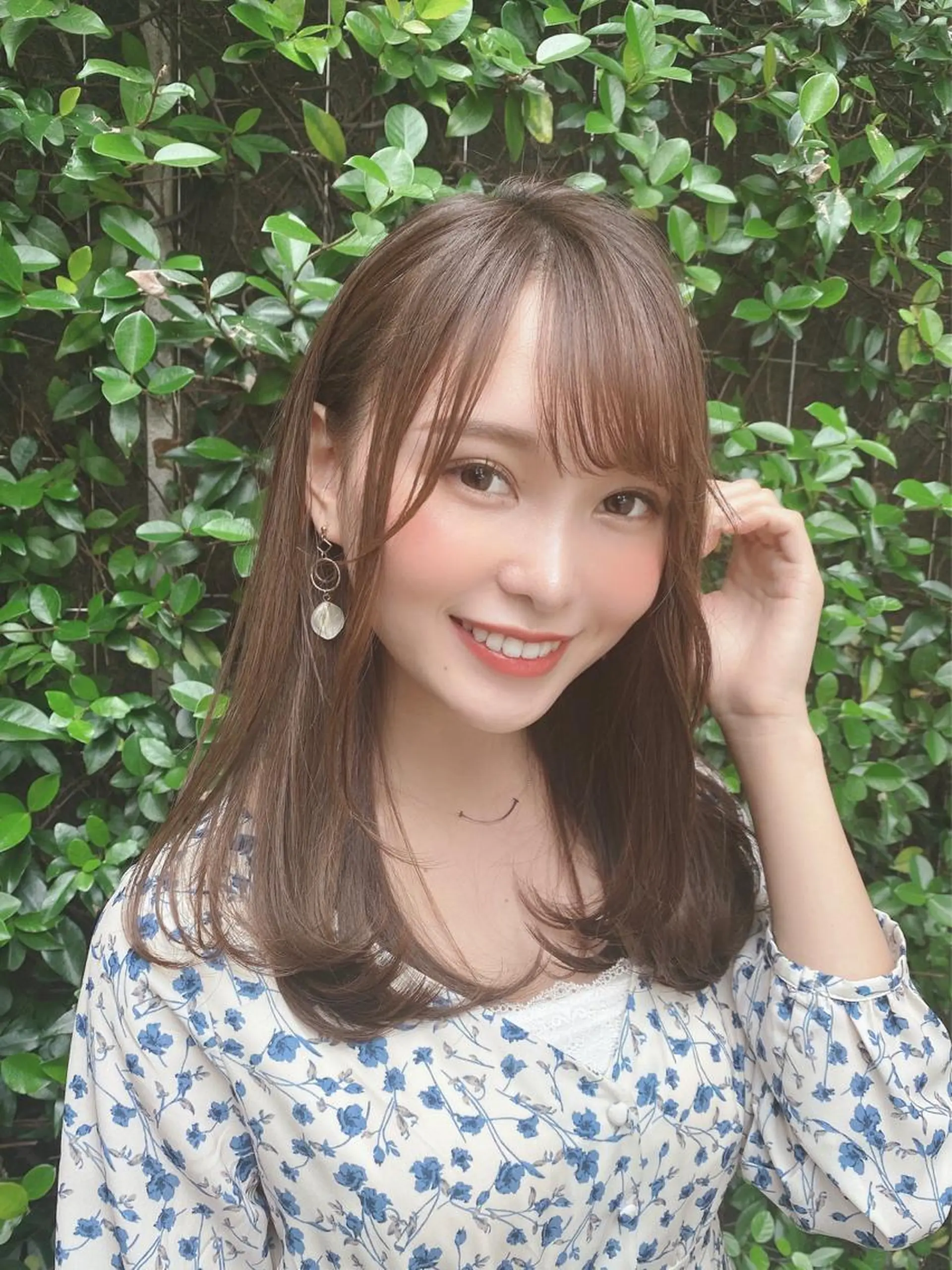 セミロング カラー ヘアカラー トリートメント REM 阿佐ヶ谷所属・REM【阿佐ヶ谷】 MEGUのヘアスタイル