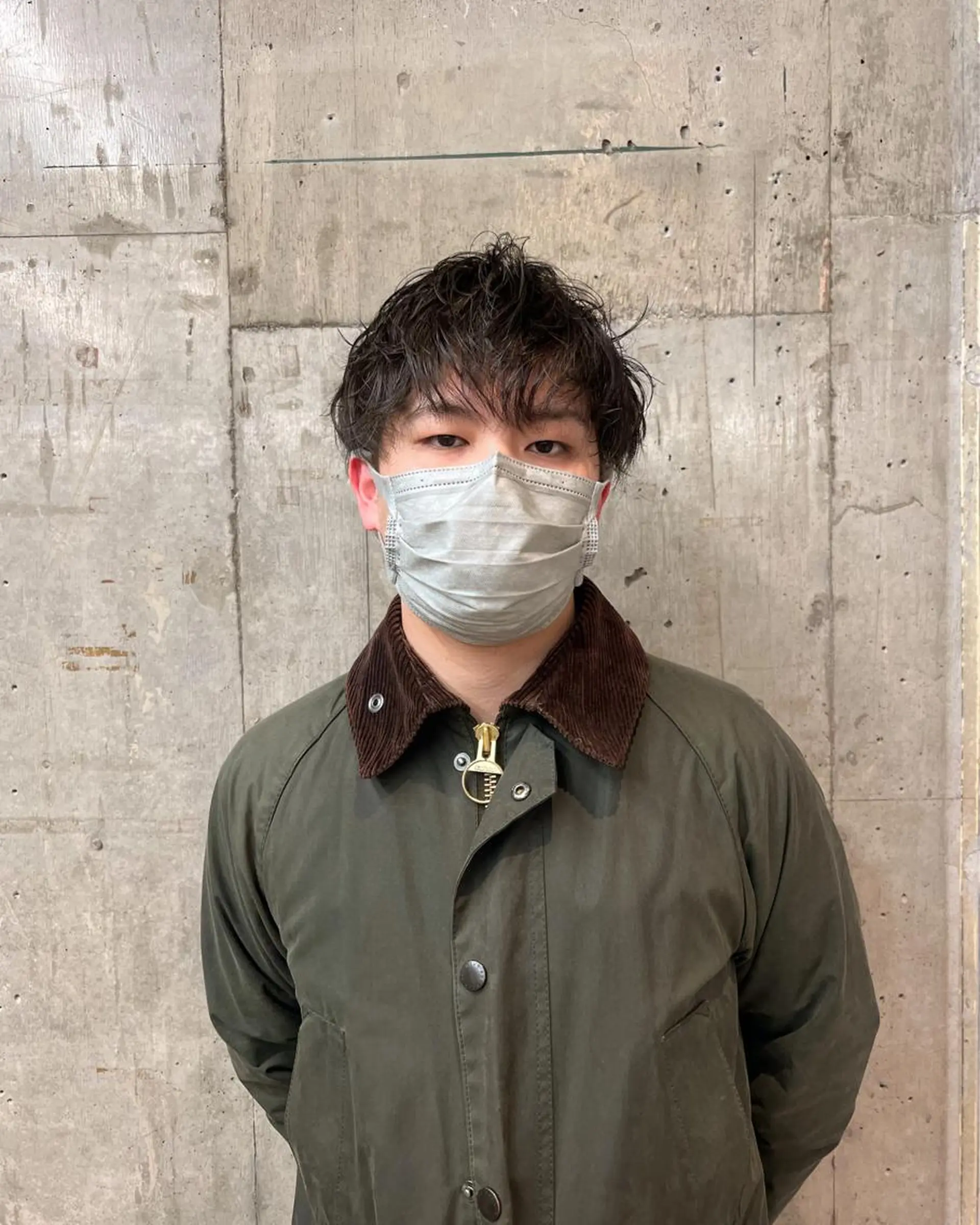 ショート カラー パーマ メンズ メンズパーマ ショートヘア カット メンズパーマ /SUNAOのヘアスタイル