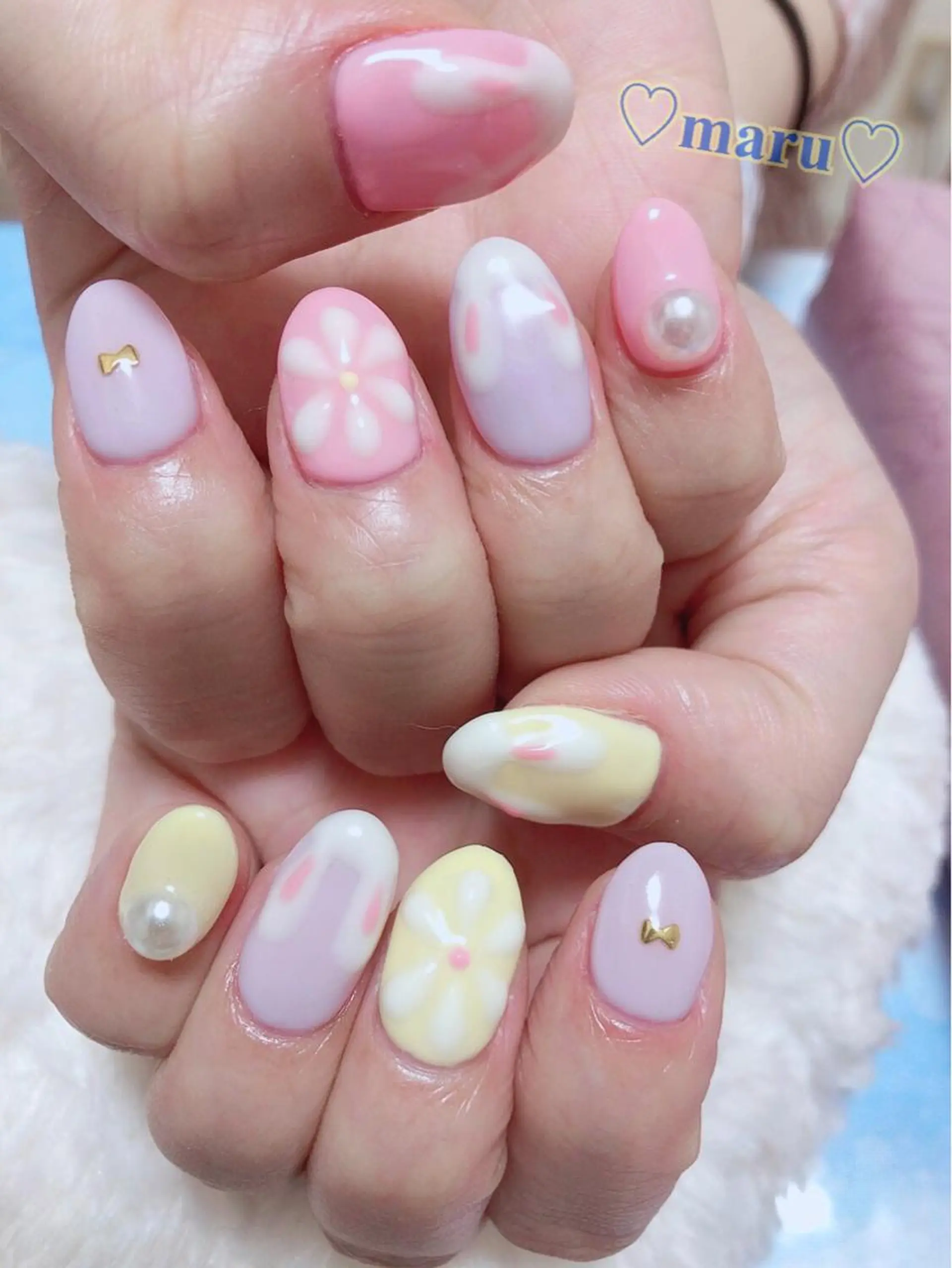 ネイル ハンドネイル フットネイル まるみ♡7/1〜値上 げ致します(>_<)のその他イメージ