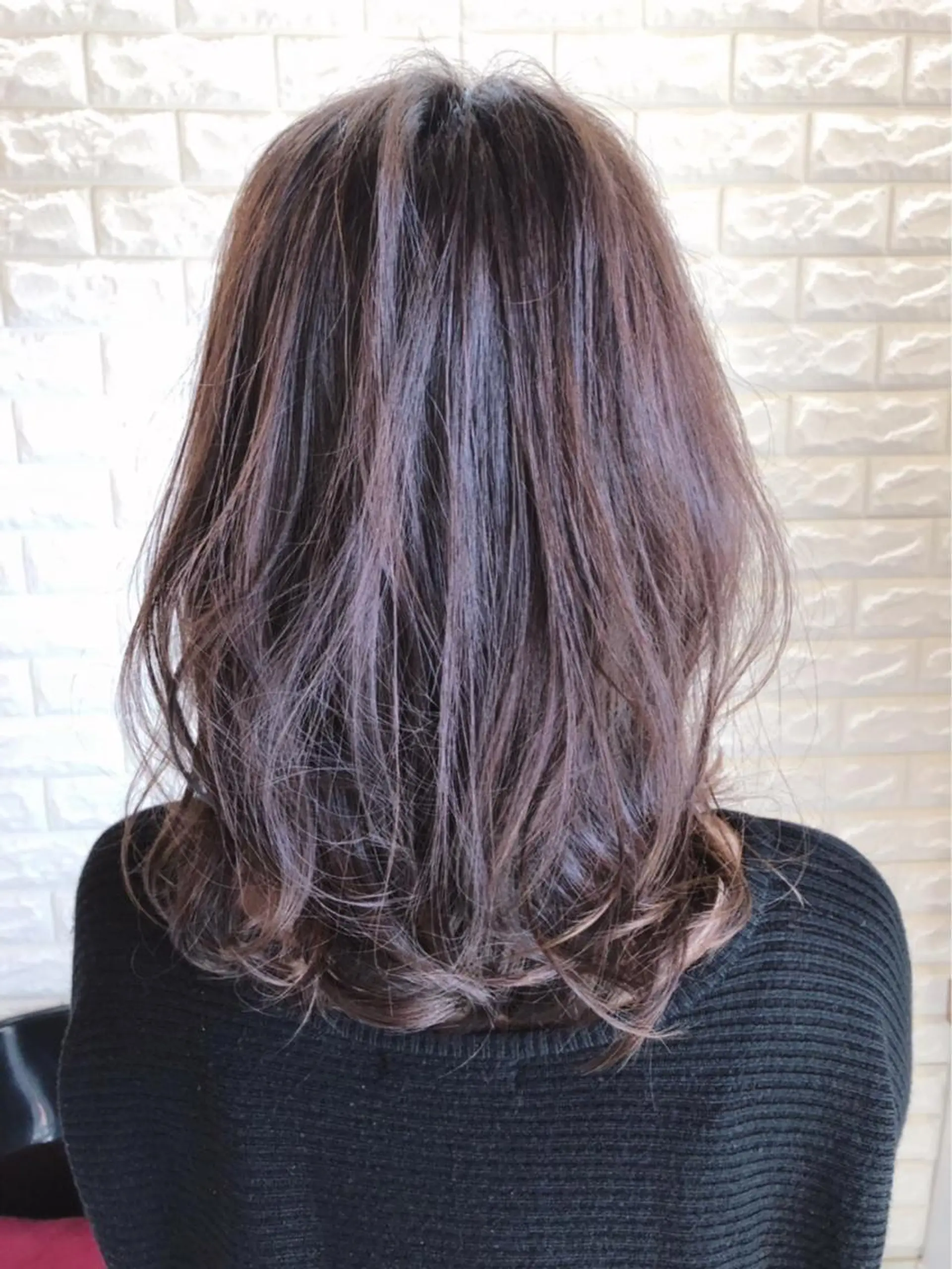 セミロング ぐらんぐりーん 藤中のヘアスタイル