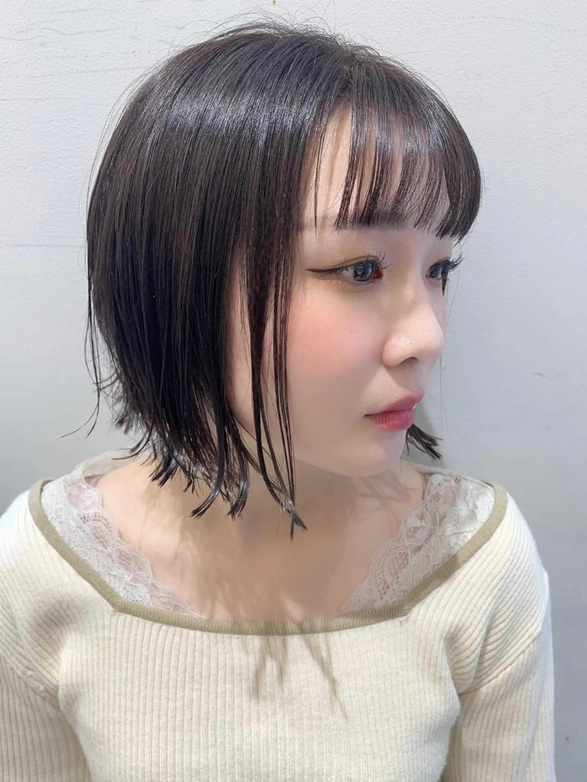 ミディアム カラー ダークグレー カット ヘアカラー トリートメント 🦖鶴岡香純🦖 5/1から復帰しますのヘアスタイル