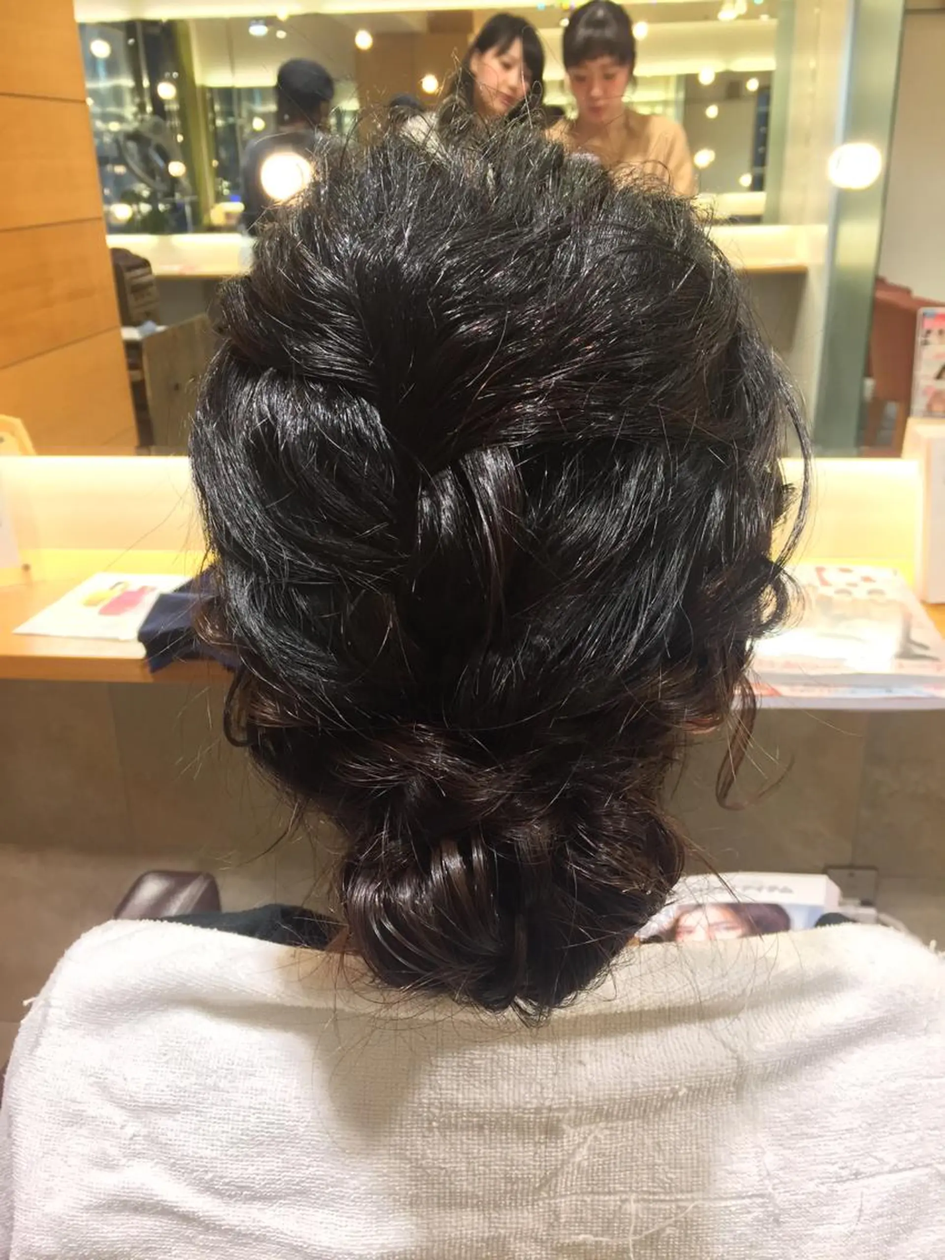 ロング ヘアアレンジ 加藤 綾華のヘアスタイル