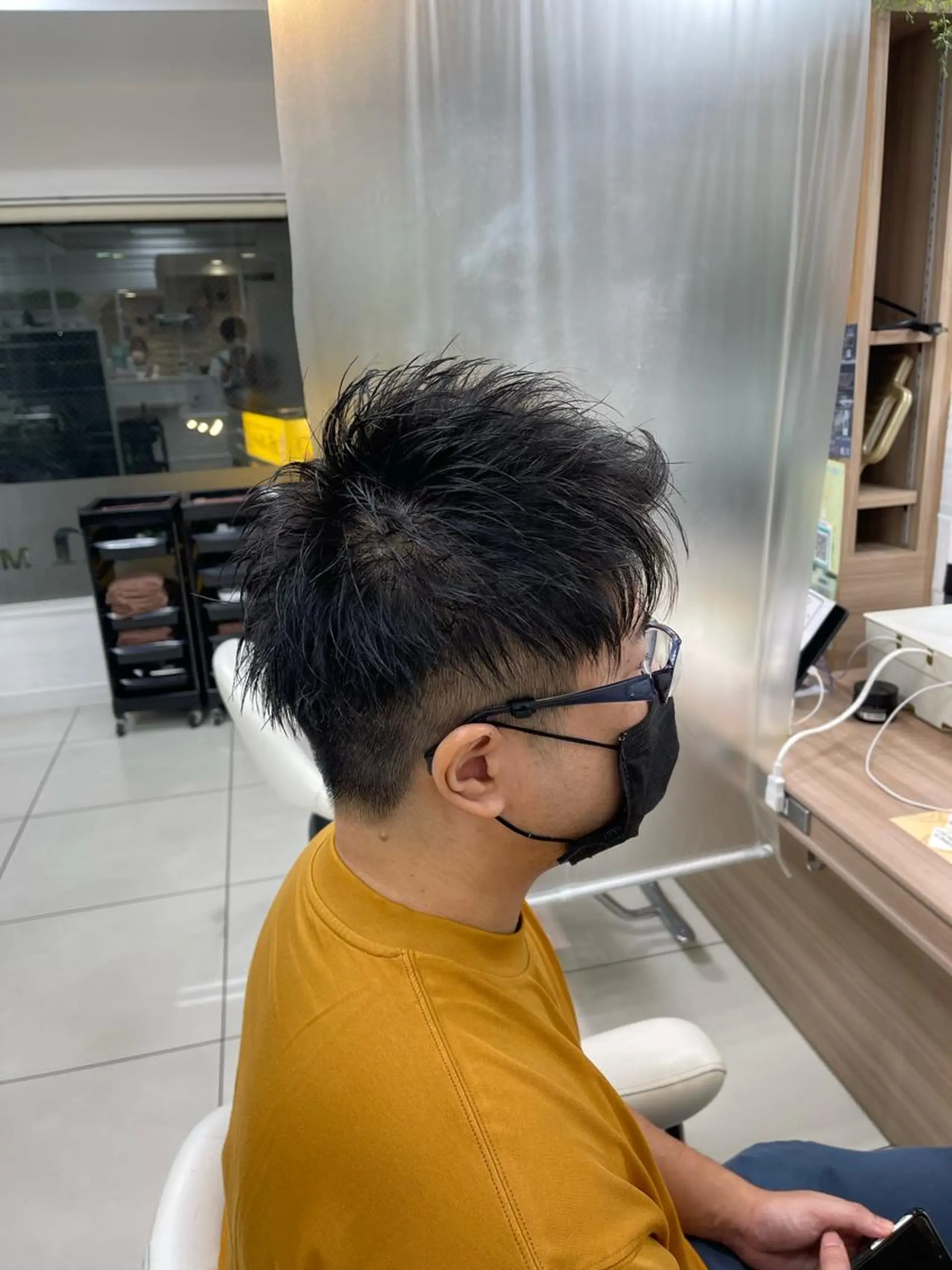 メンズ 藤原 亜美🤍のヘアスタイル