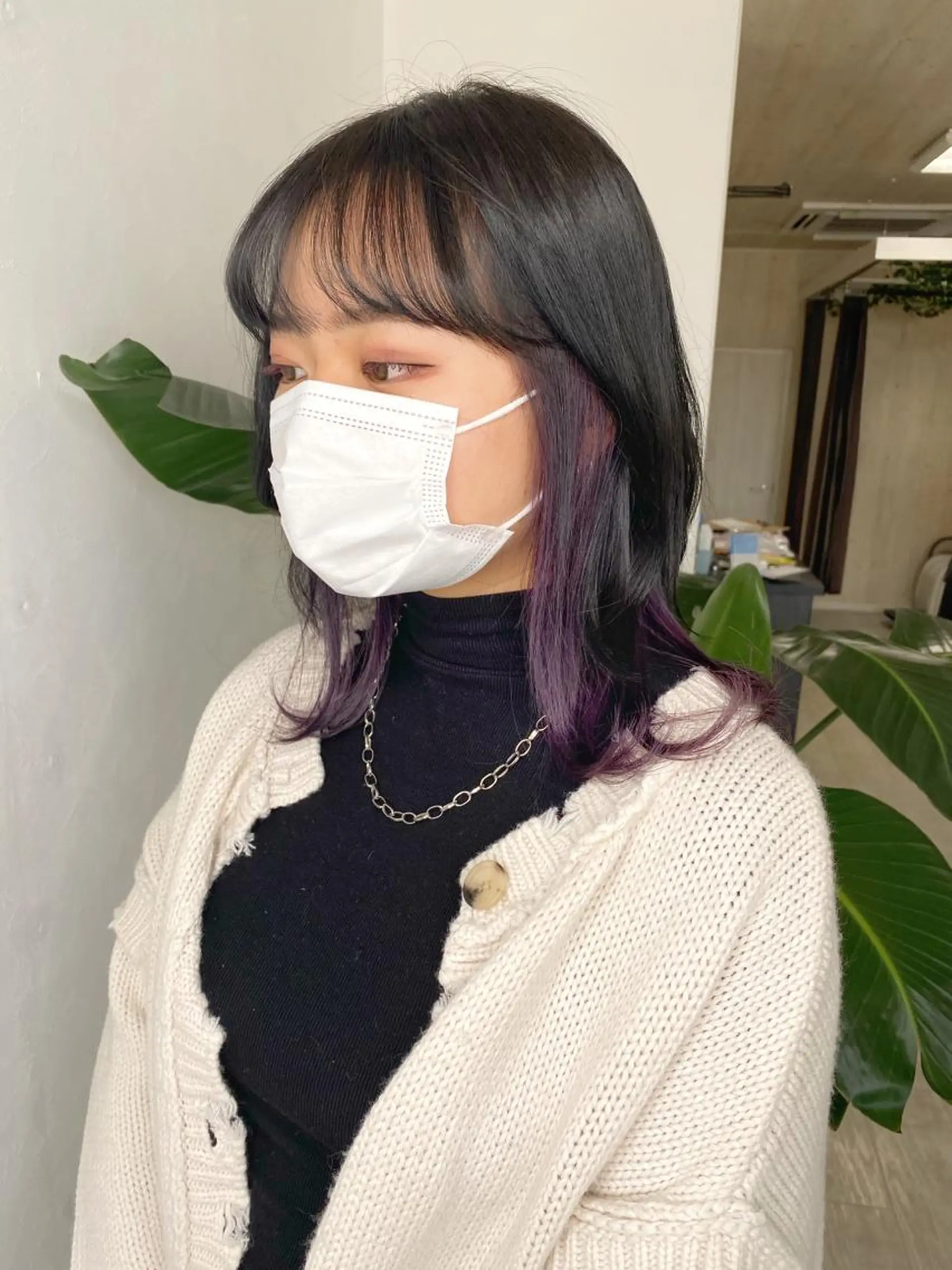 ミディアム ヘアカラー 🔥金山 諒平🔥のヘアスタイル