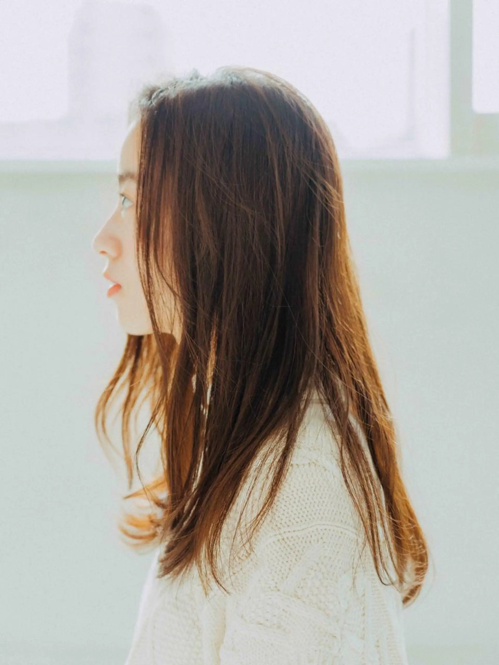 セミロング カラー パーマ ヘアアレンジ メンズ キッズ ネイル マツエク・マツパ メンズウルフカット アディクシーカラー 透明感カラー ボブ ウルフカット unu hair所属・藤井 仁紀のヘアスタイル