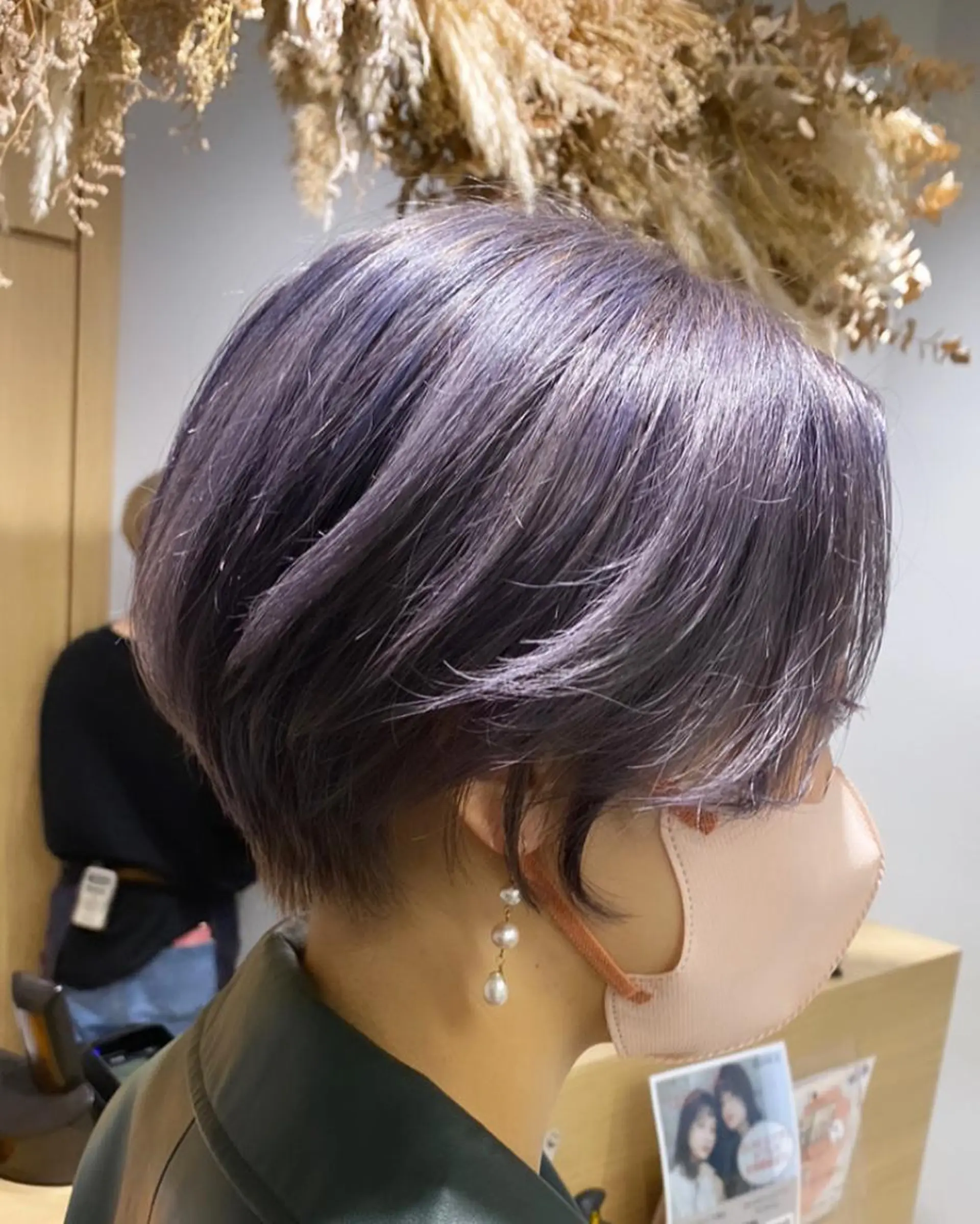 ショート カラー ヘアカラー salowin梅田茶屋町suite所属・ハイトーンヘア/ 島崎　タクミのヘアスタイル