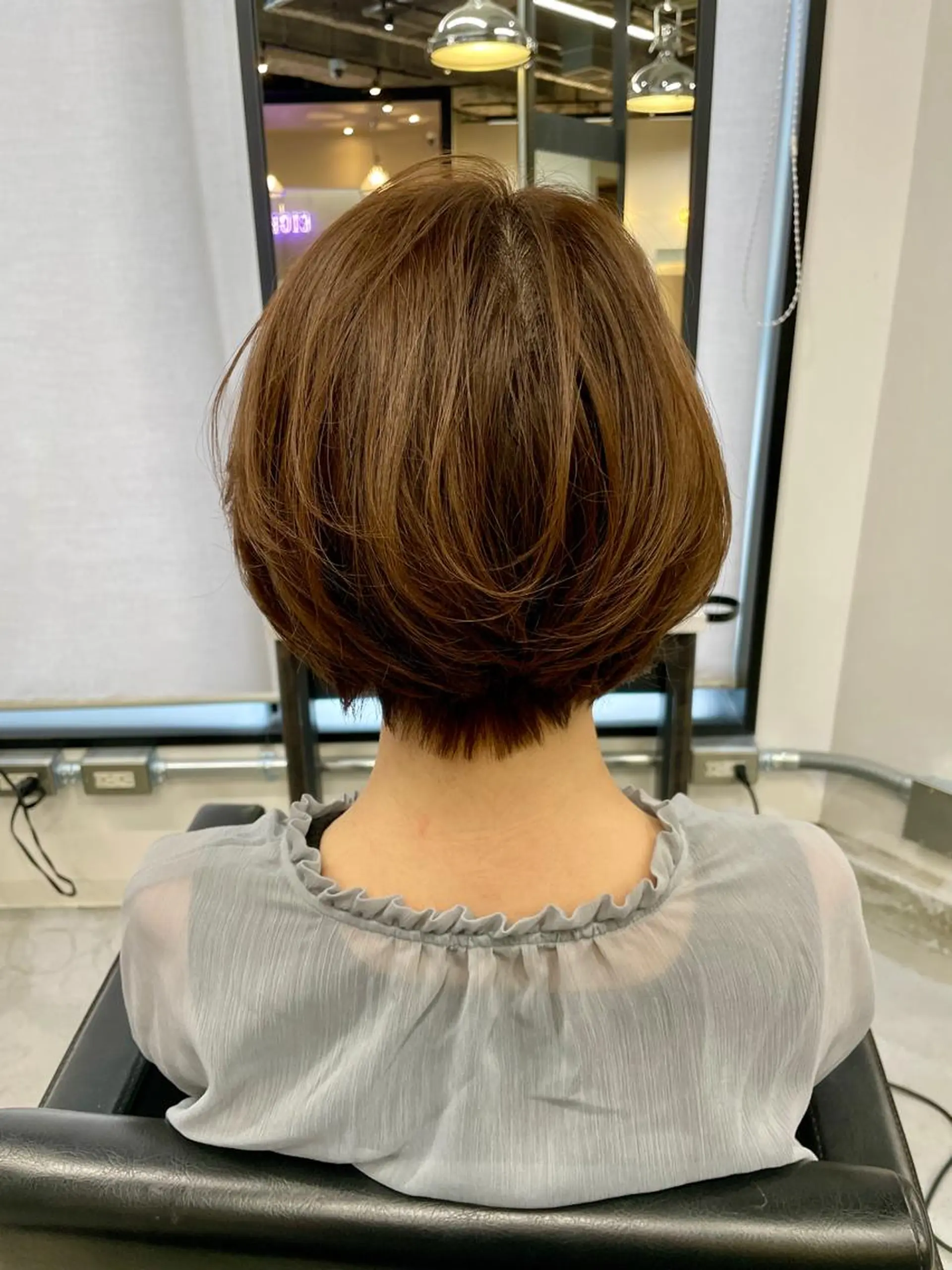 ショート ショートヘア カット パーマ 福永速人 /メンズパーマのヘアスタイル