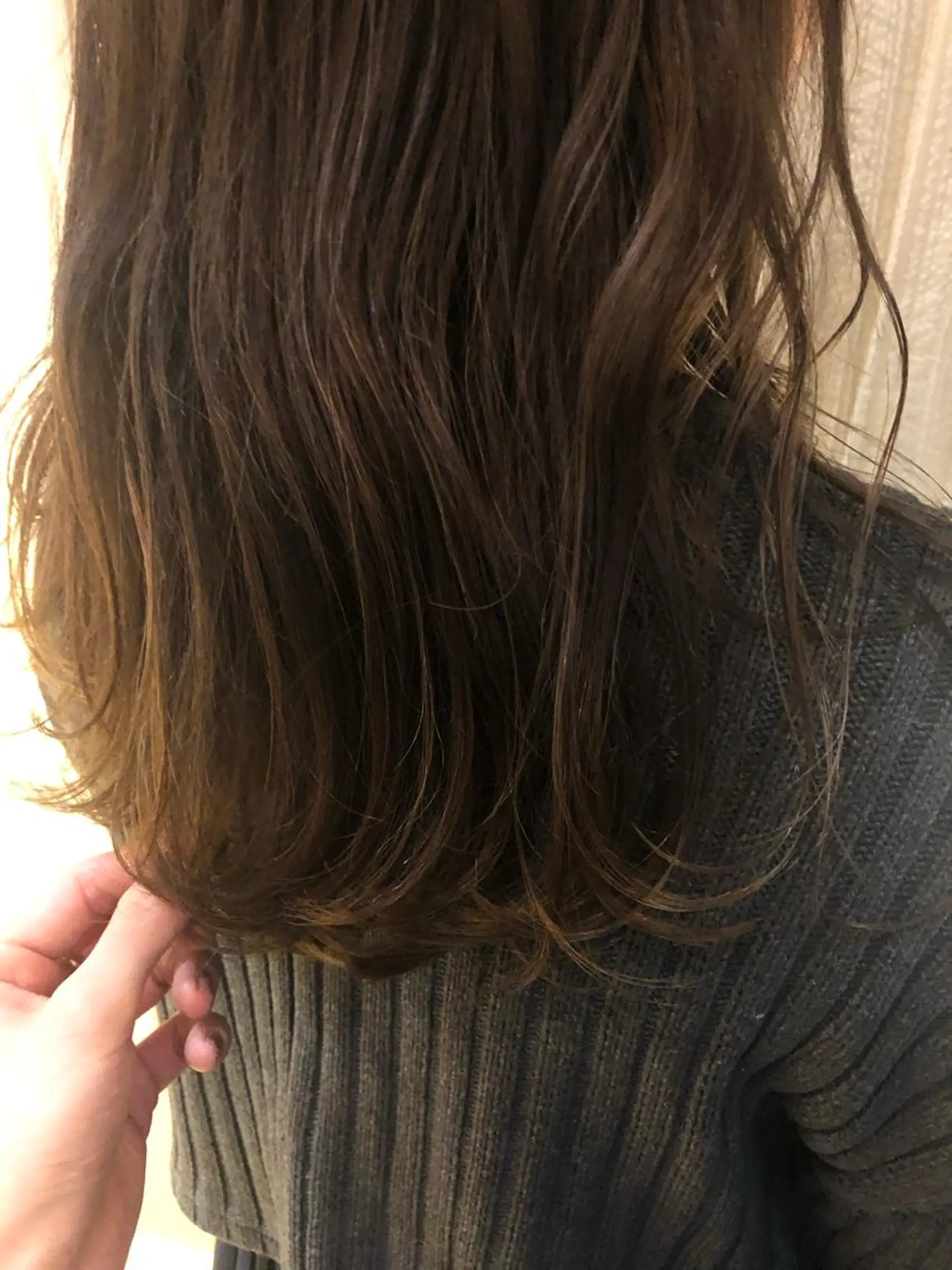 ロング カラー カット ヘアカラー eri kinjoのヘアスタイル