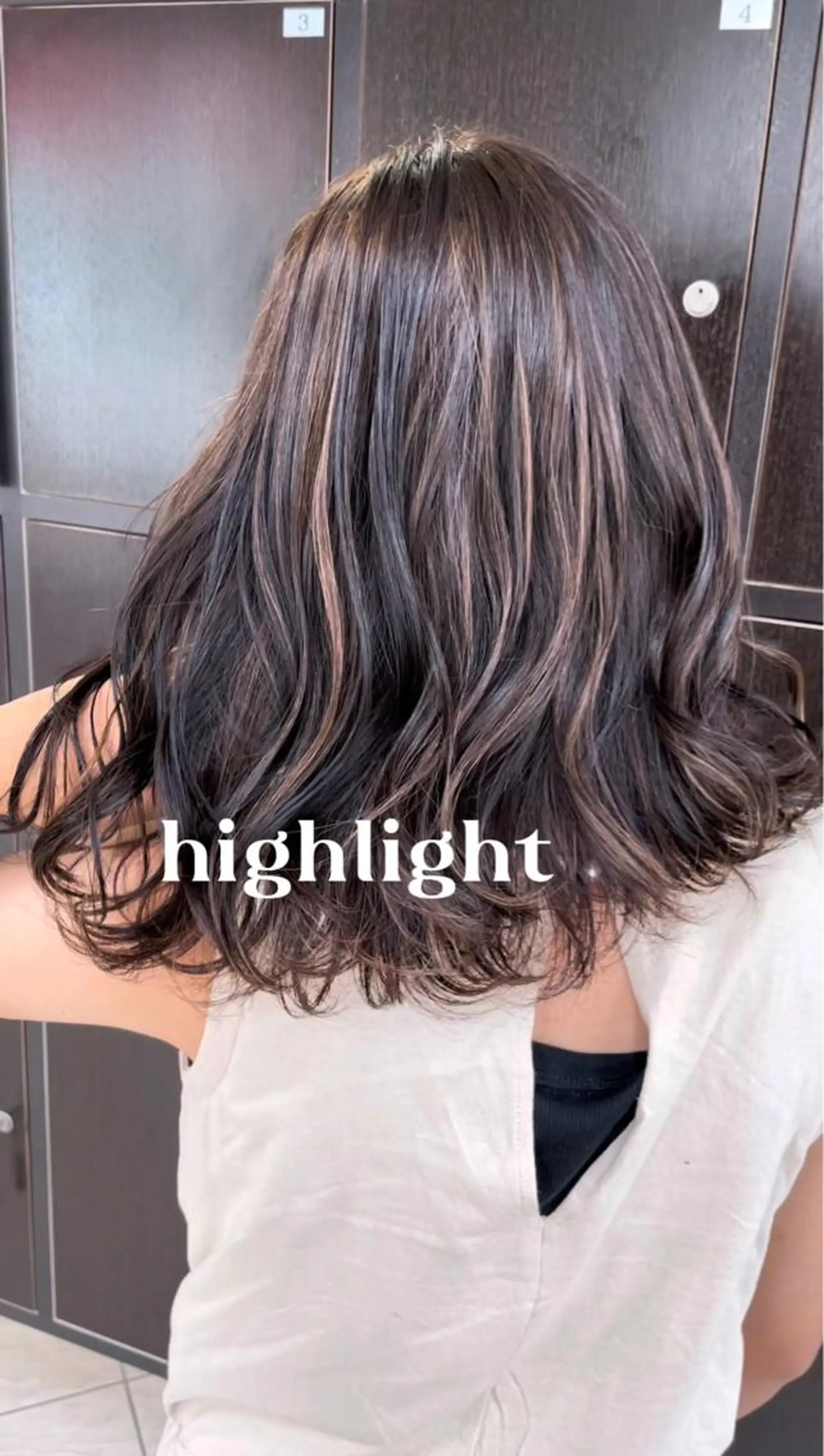 ミディアム カラー カット ヘアカラー コレットヘアー 田中アヤノのヘアスタイル