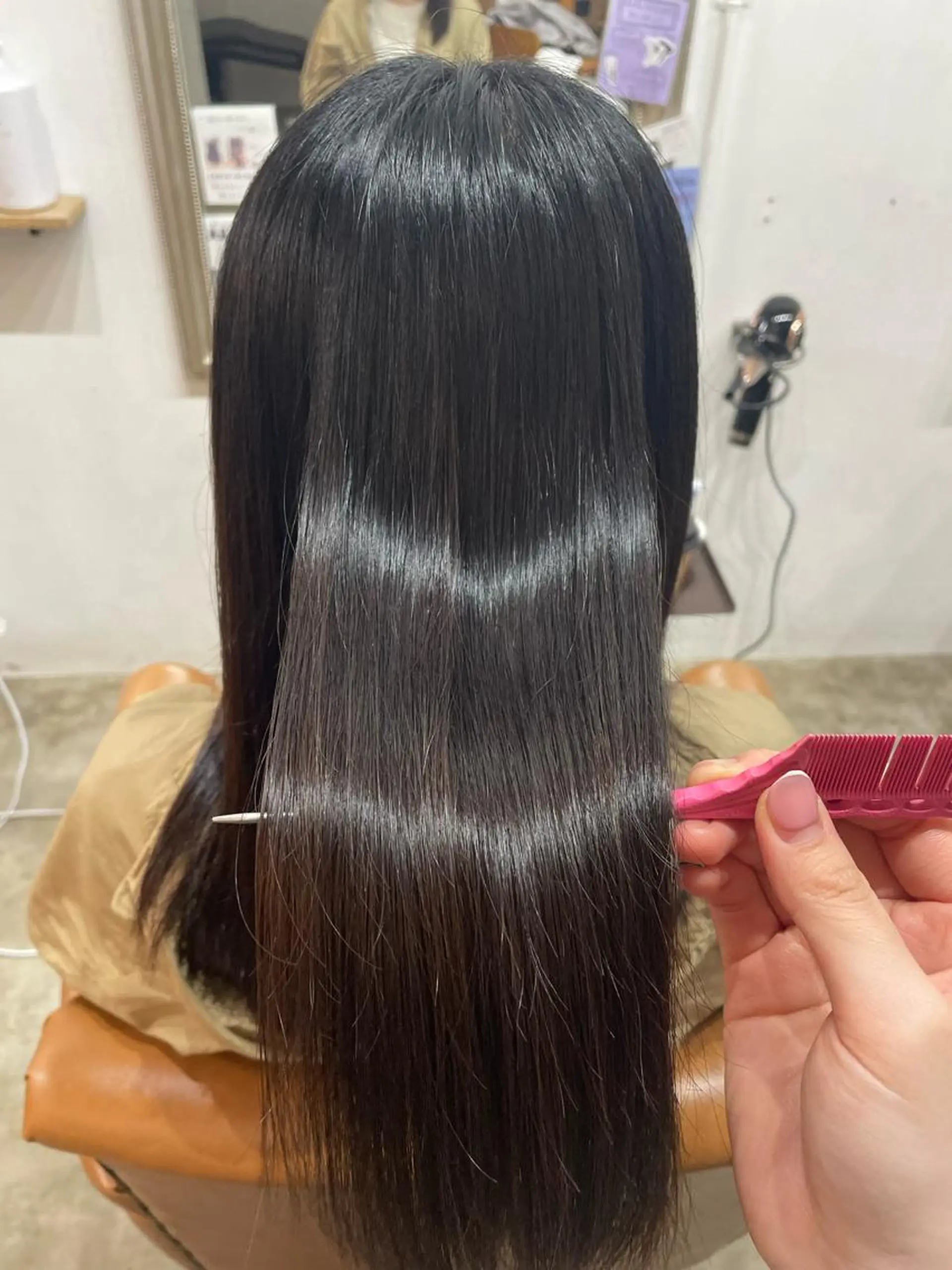 ロング 田原春 花梨のヘアスタイル