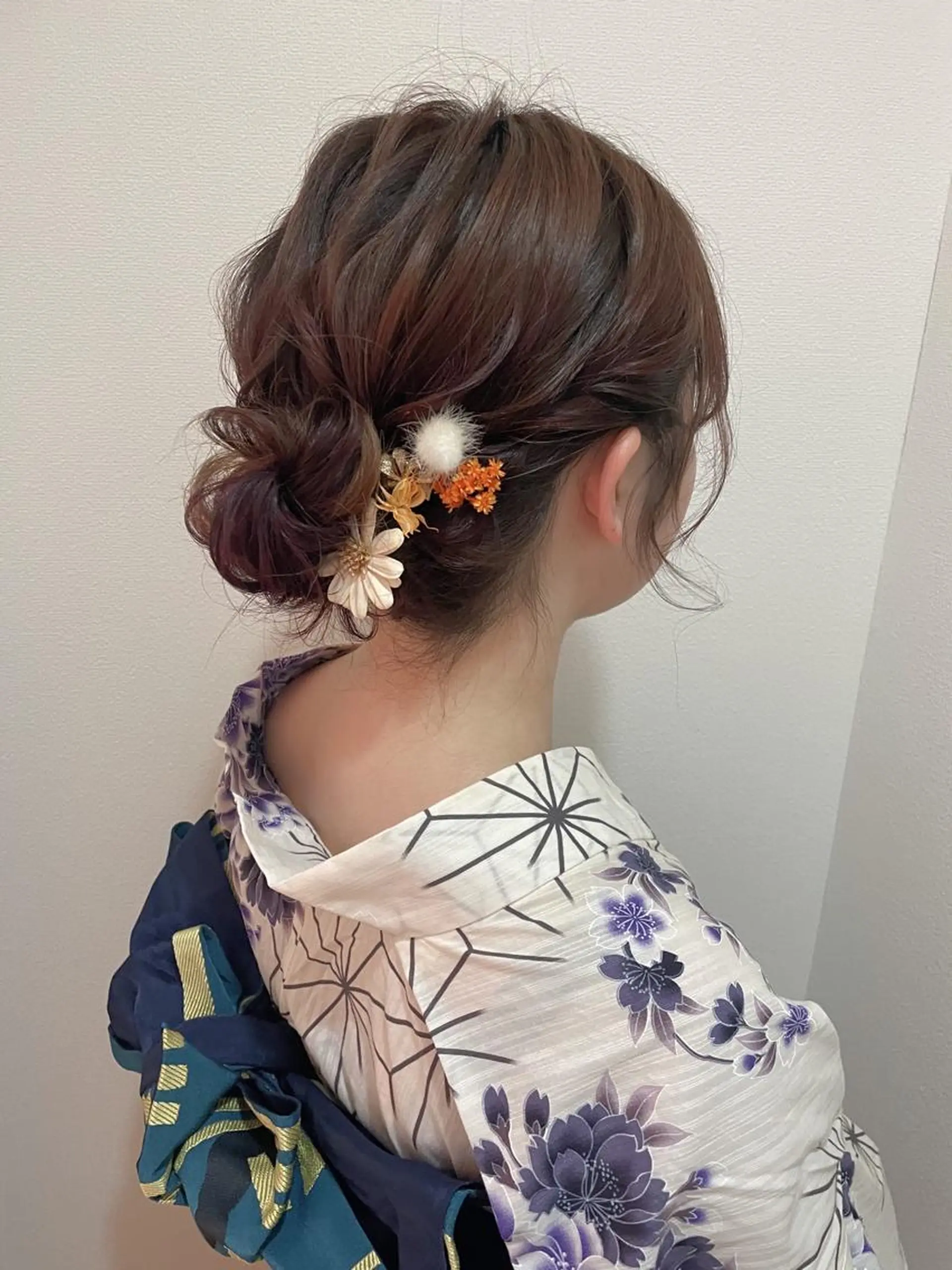 ヘアアレンジ キッズ 浴衣 PLUS縁所属・ヘアメイク10年から 美容師💄Anriのヘアスタイル