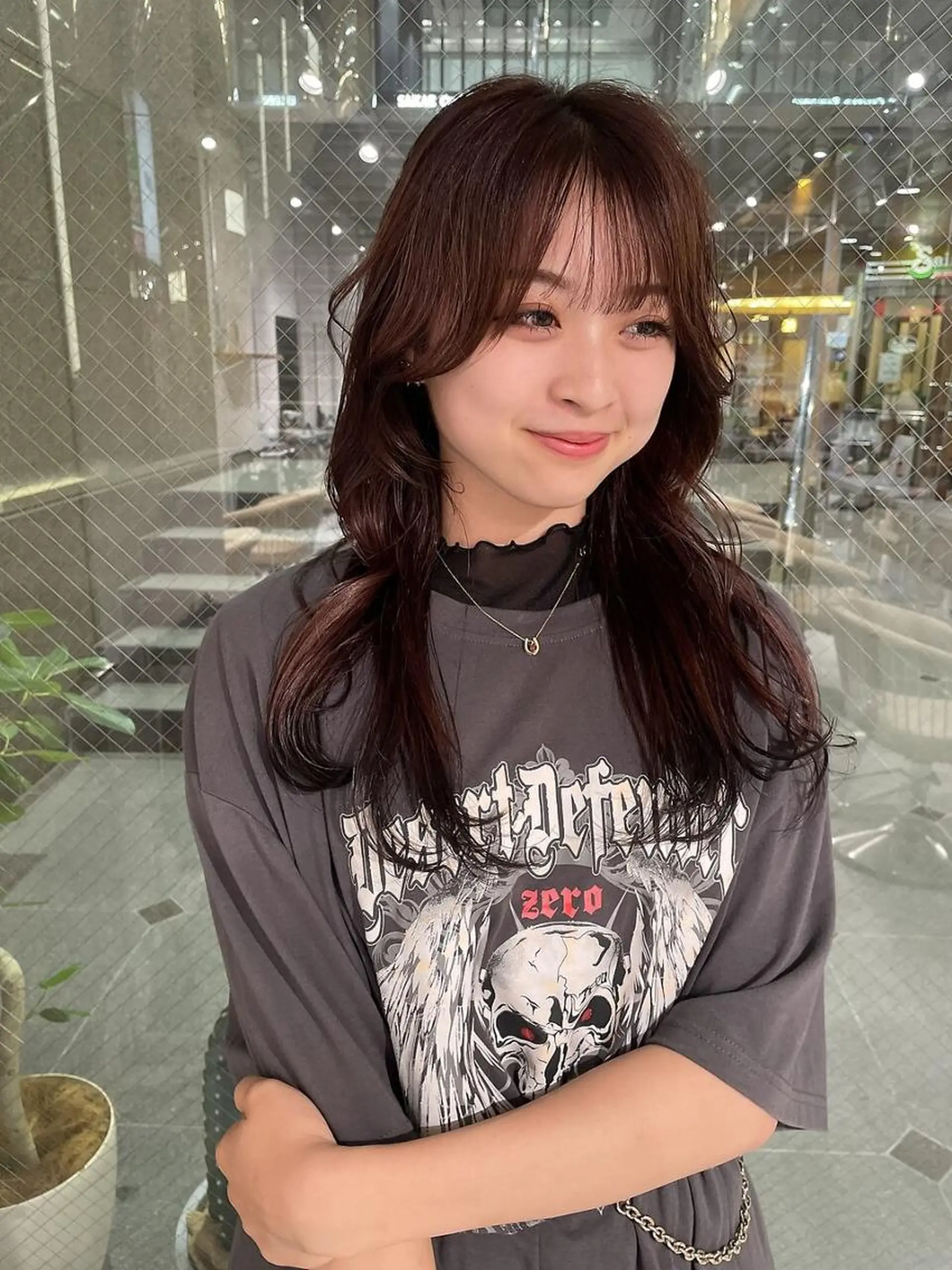 ミディアム カット ボブ/レイヤー/ 御田村裕人のヘアスタイル