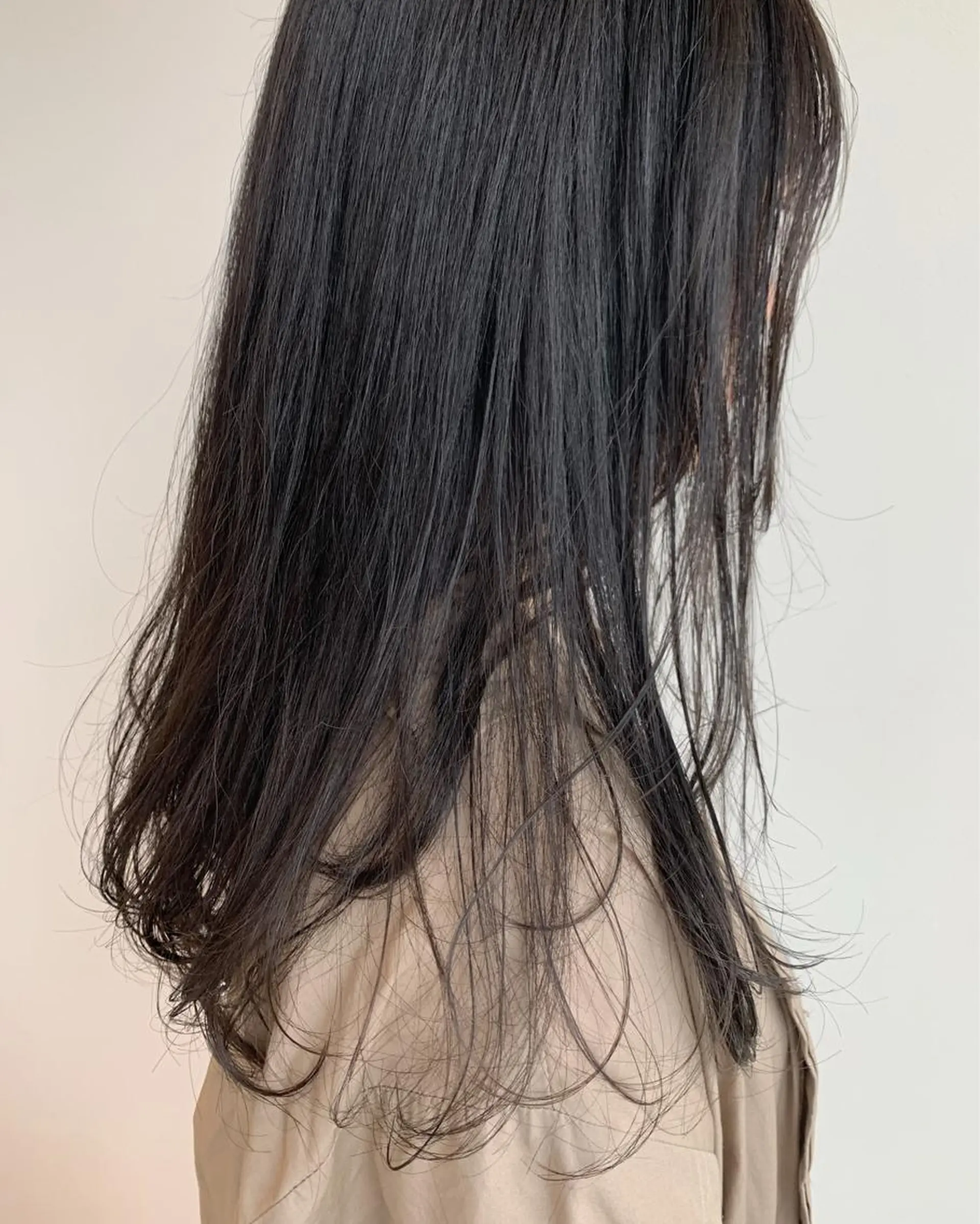 ロング カラー 透明感カラー カット ヘアカラー トリートメント ANY／SUE 千葉パーマのヘアスタイル