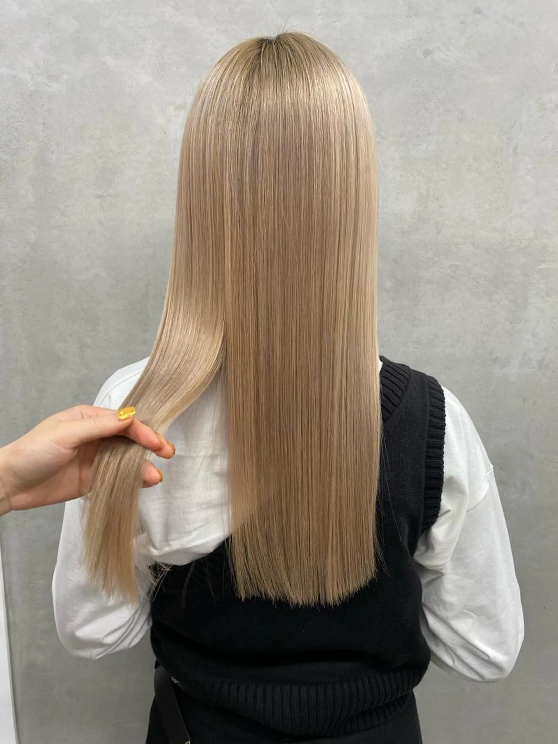 ロング 🧸艶々韓国ヘア 🧁mizunaのヘアスタイル