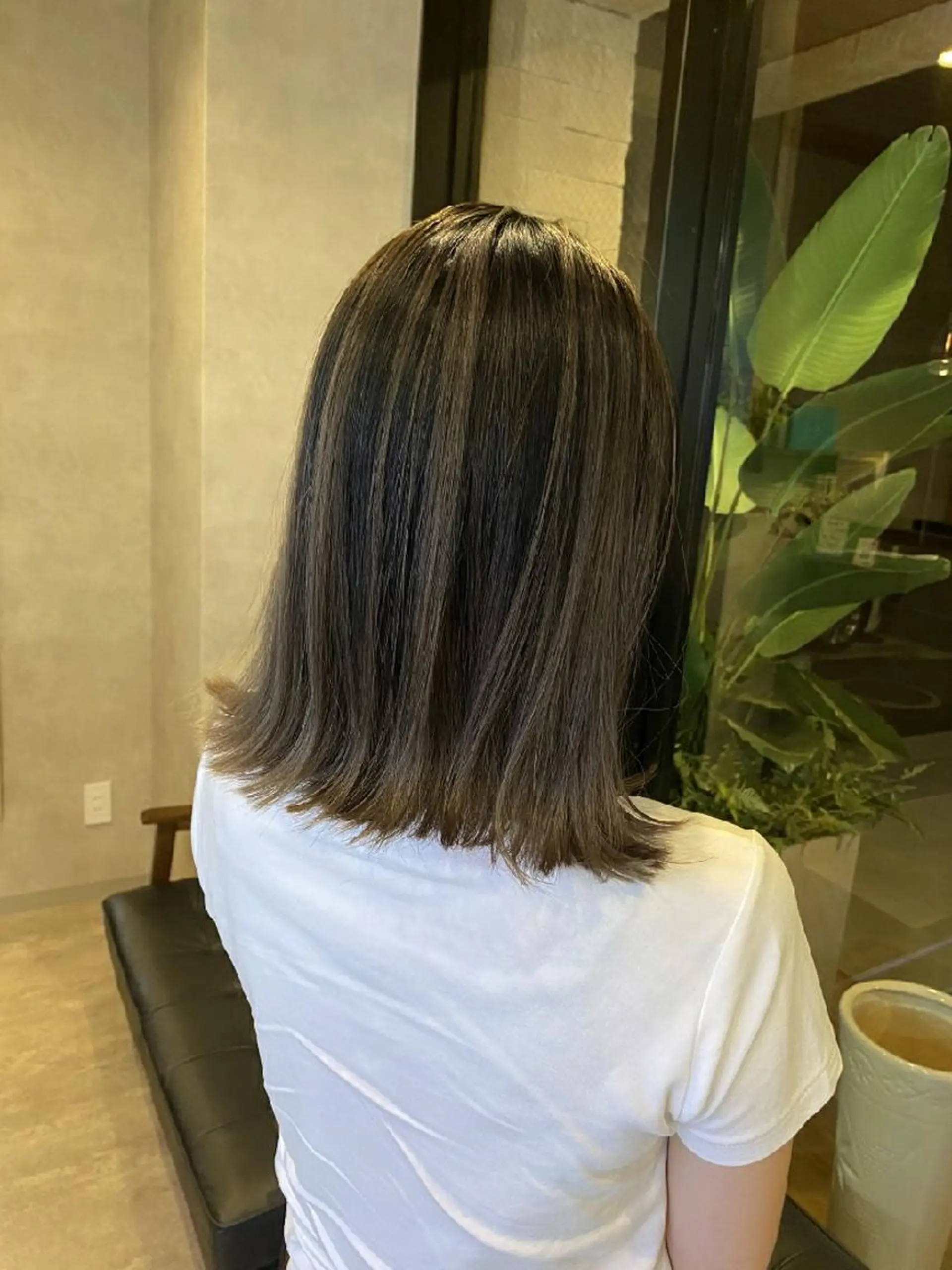 ミディアム カラー カット ヘアカラー 縮毛矯正 トリートメント RIENS♡xrea 山本優舞のヘアスタイル