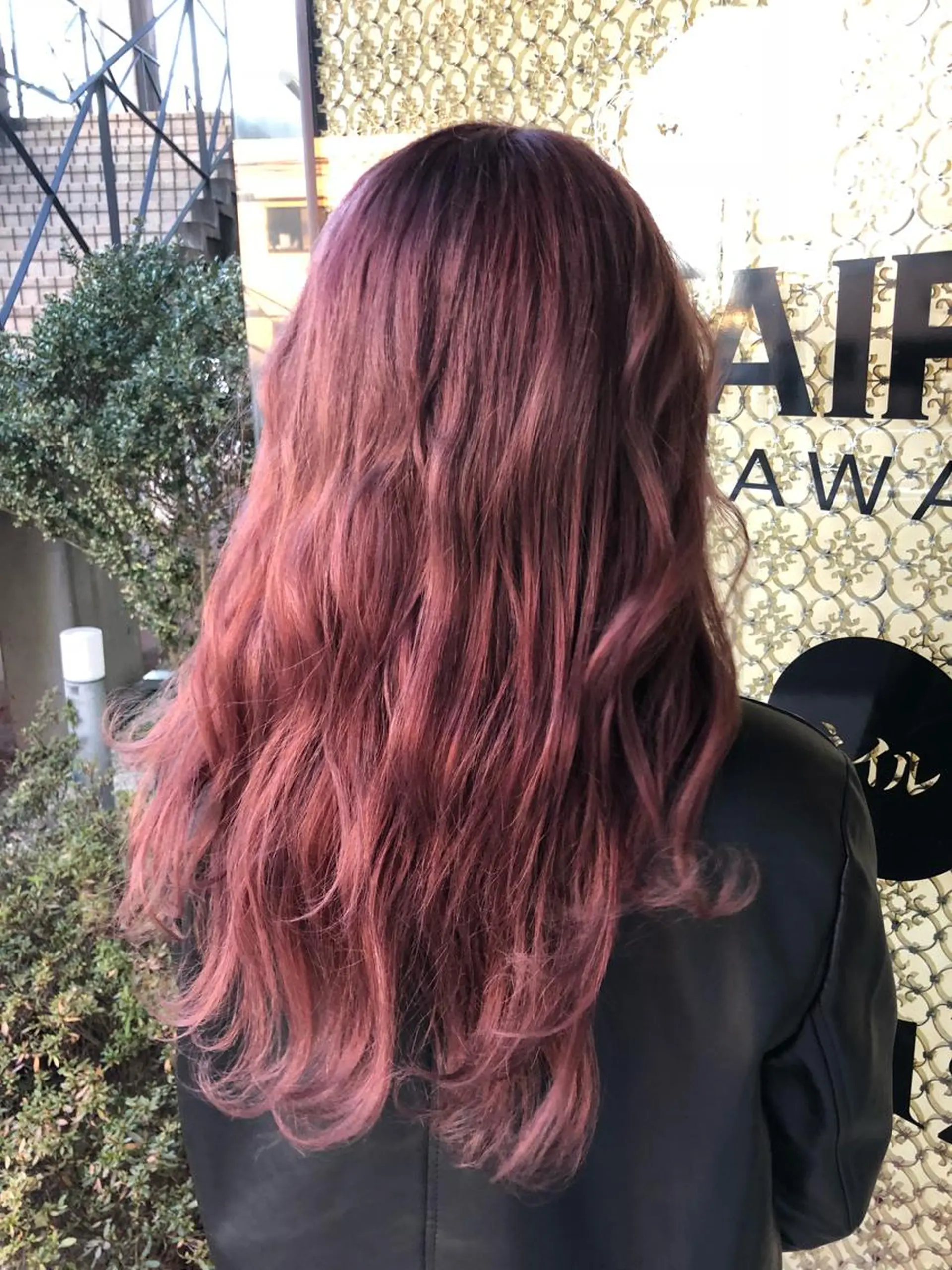 セミロング カラー ダブルカラー ピンクカラー パープルカラー TOTAL BEAUTY BREK 袋井店所属・BREK 袋井店のヘアスタイル