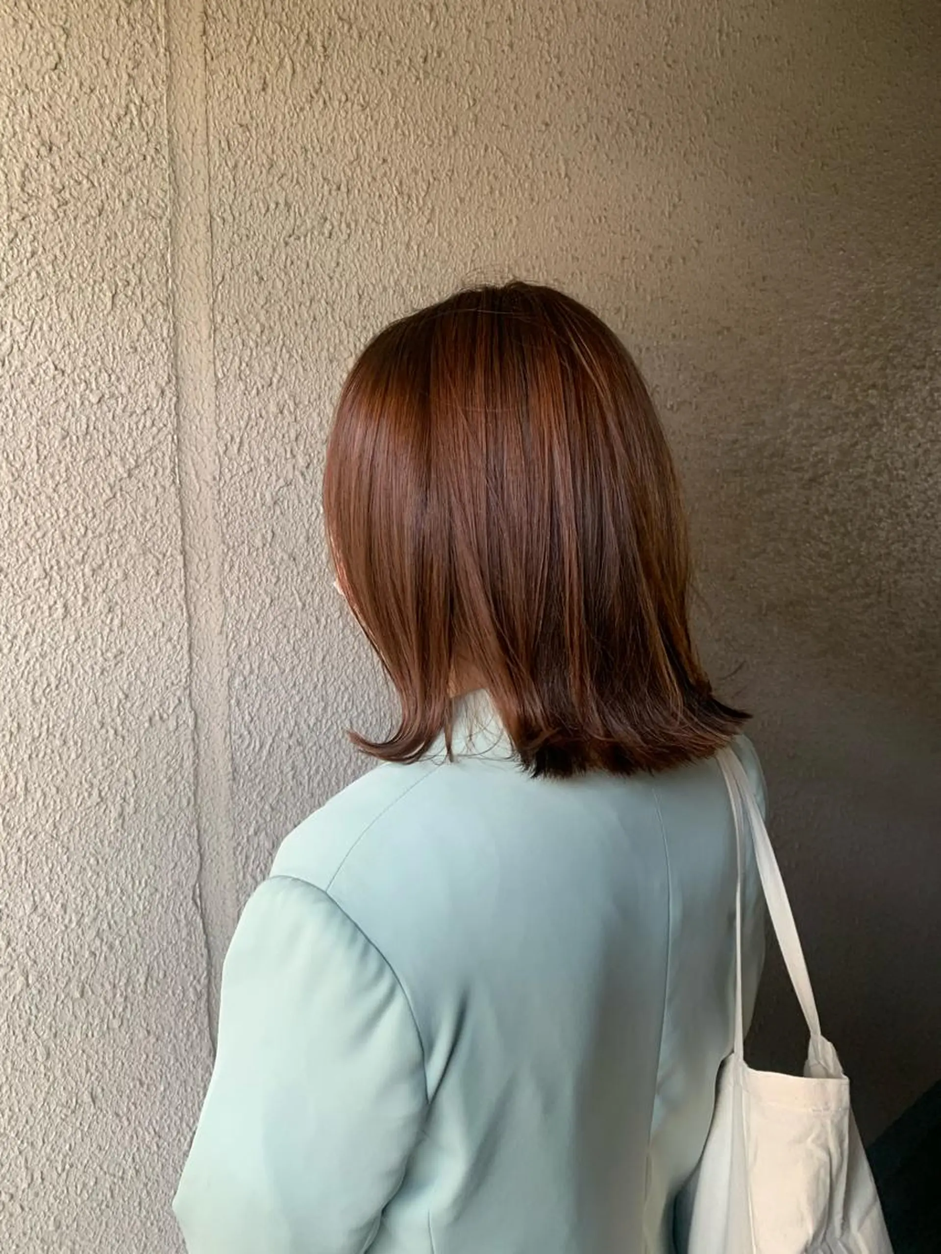 ショート カラー ブラウンカラー オレンジ オレンジブラウン chouette/ 根本優希のヘアスタイル