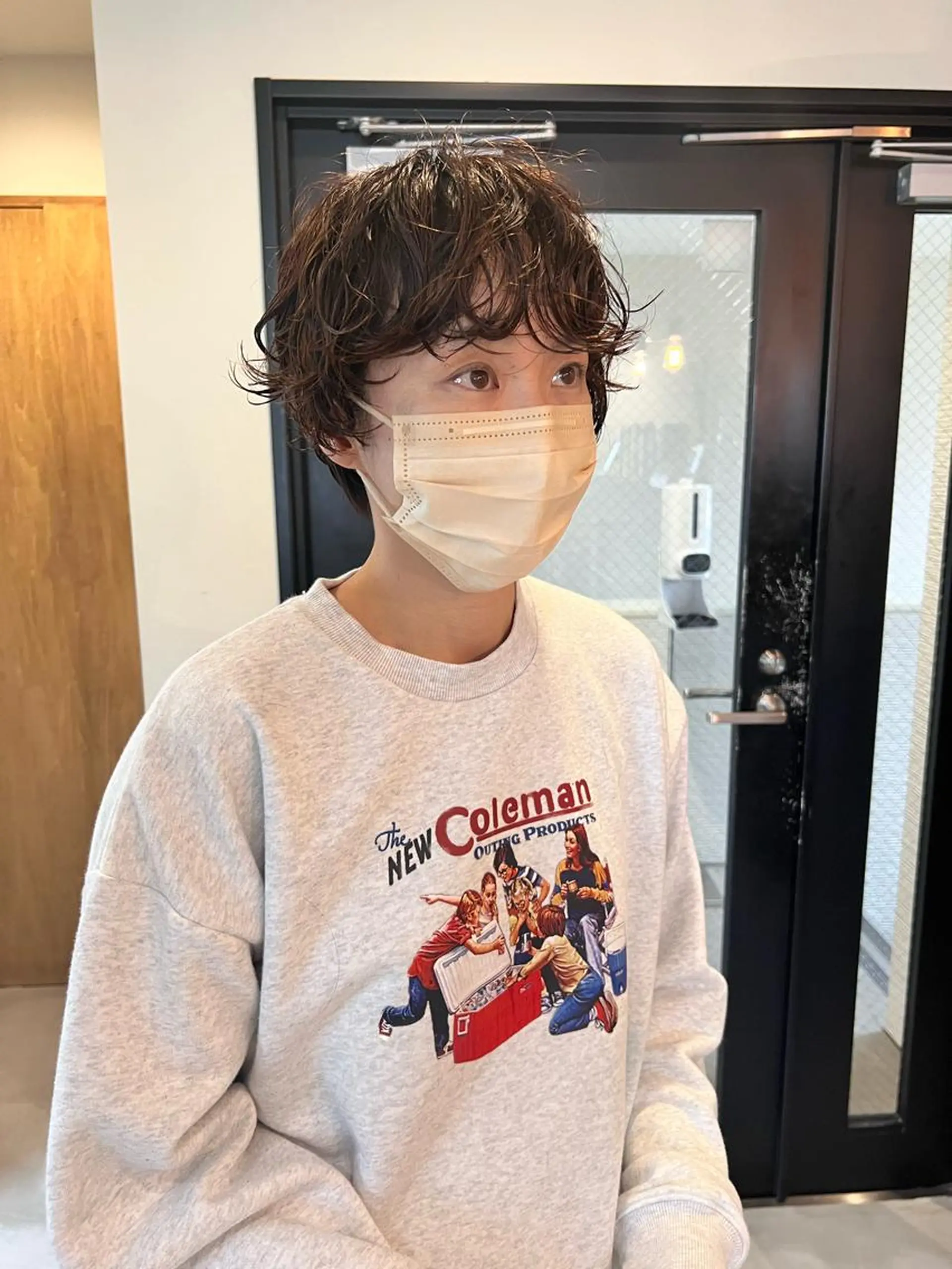 ショート パーマ ミディアムパーマ /癖毛パーマのヘアスタイル