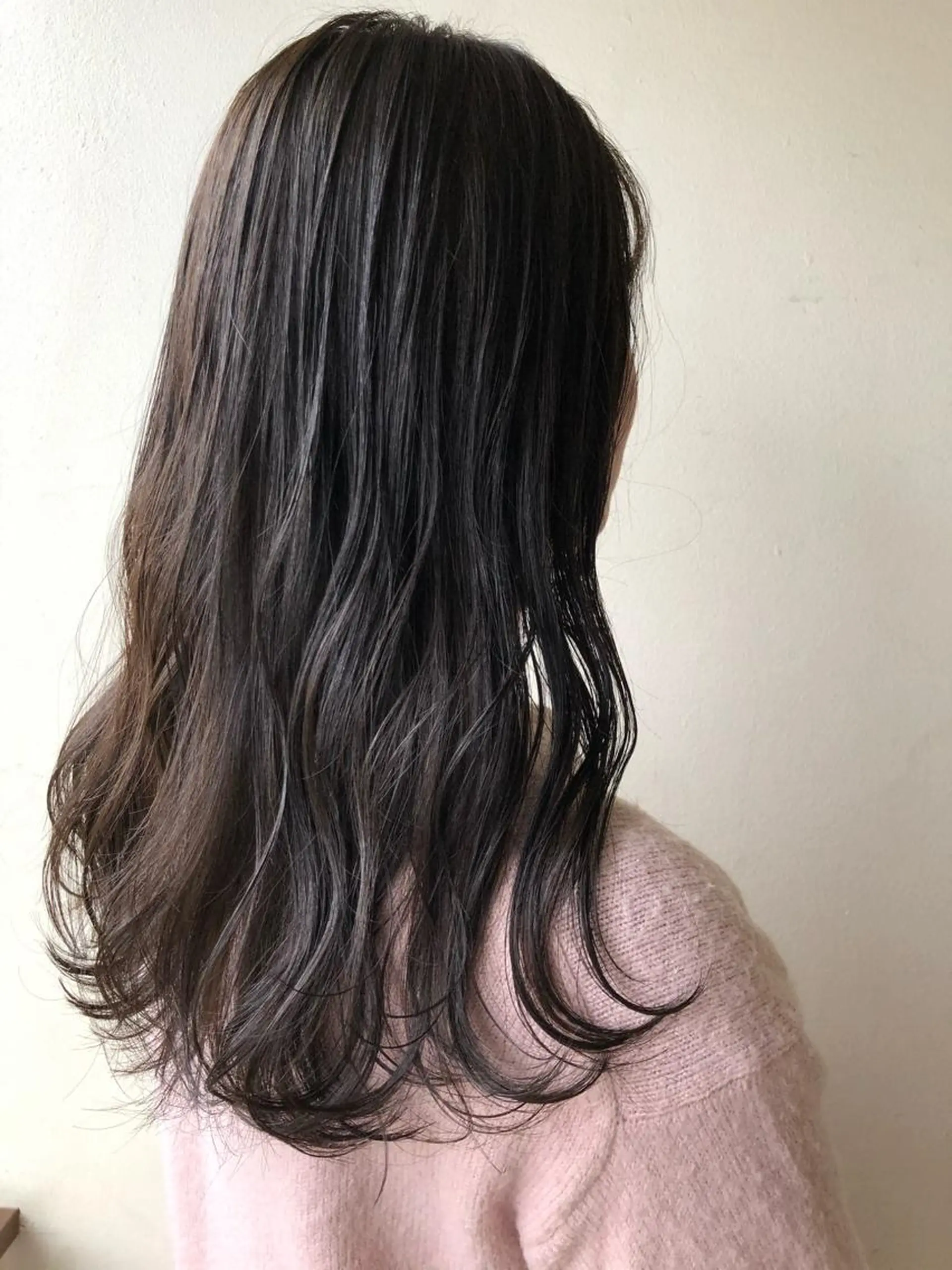 セミロング カラー カット ヘアカラー 縮毛矯正 トリートメント 🌻韓国風ヘア🌻 ✨🌷ナナコ🌷のヘアスタイル