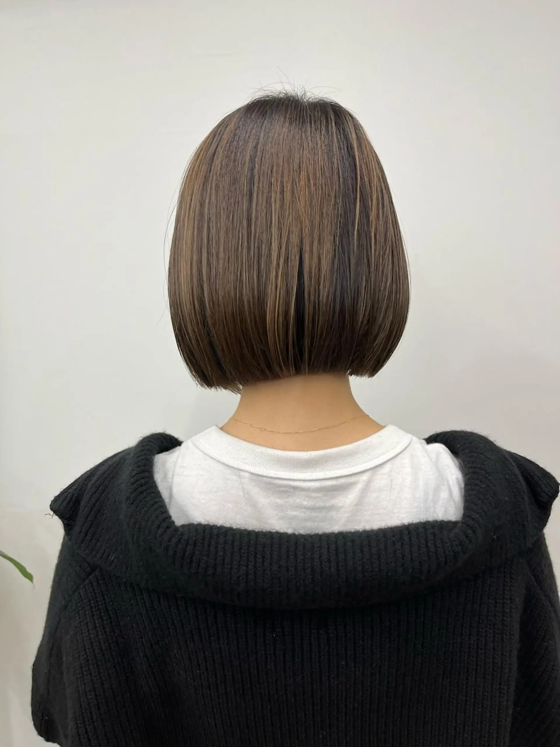 ミディアム カラー ヘアアレンジ ボブ HIROKO / 透明感暖色カラー🎀のヘアスタイル