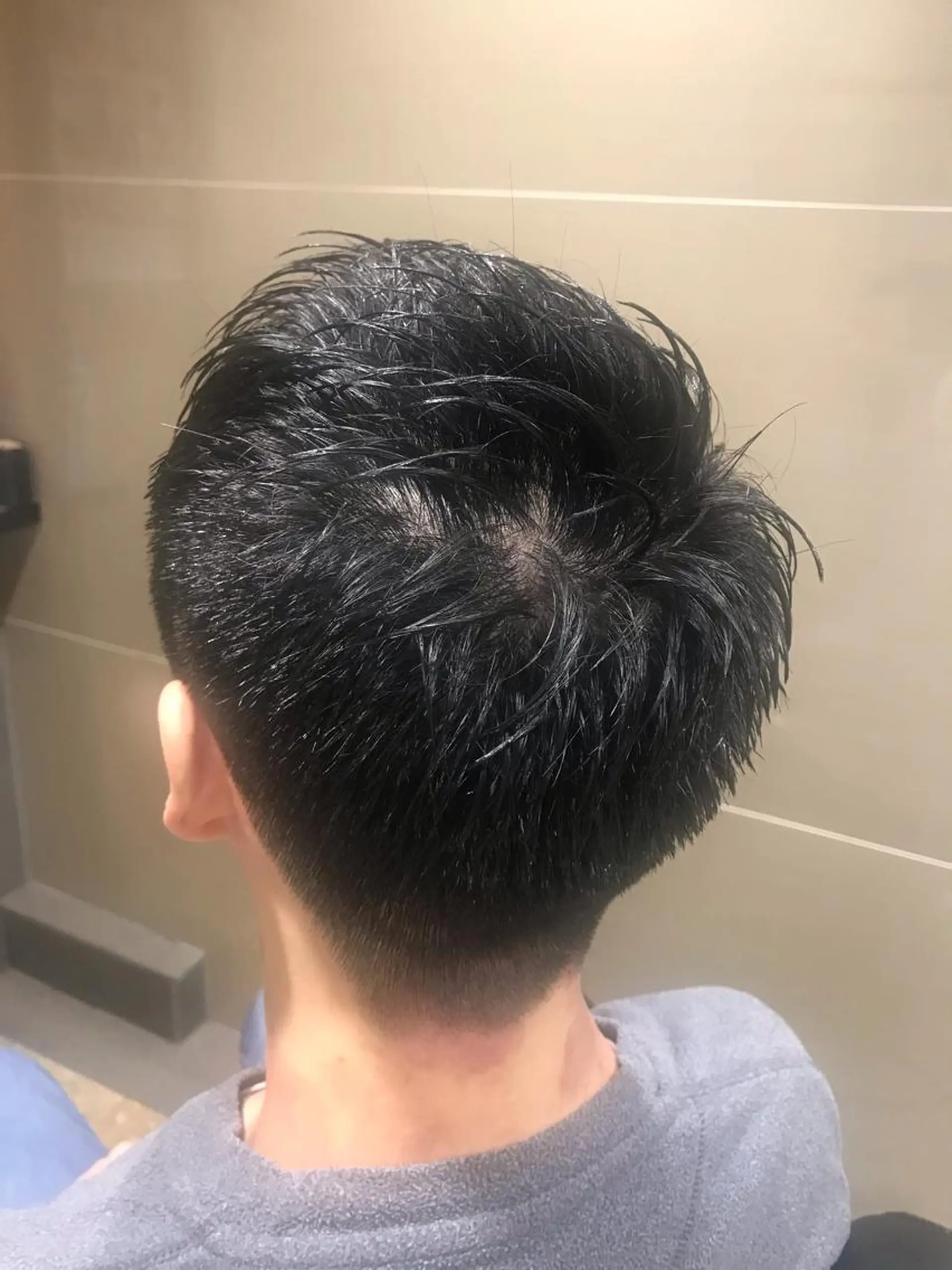 ショート プレミアムバーバー 表参道のヘアスタイル