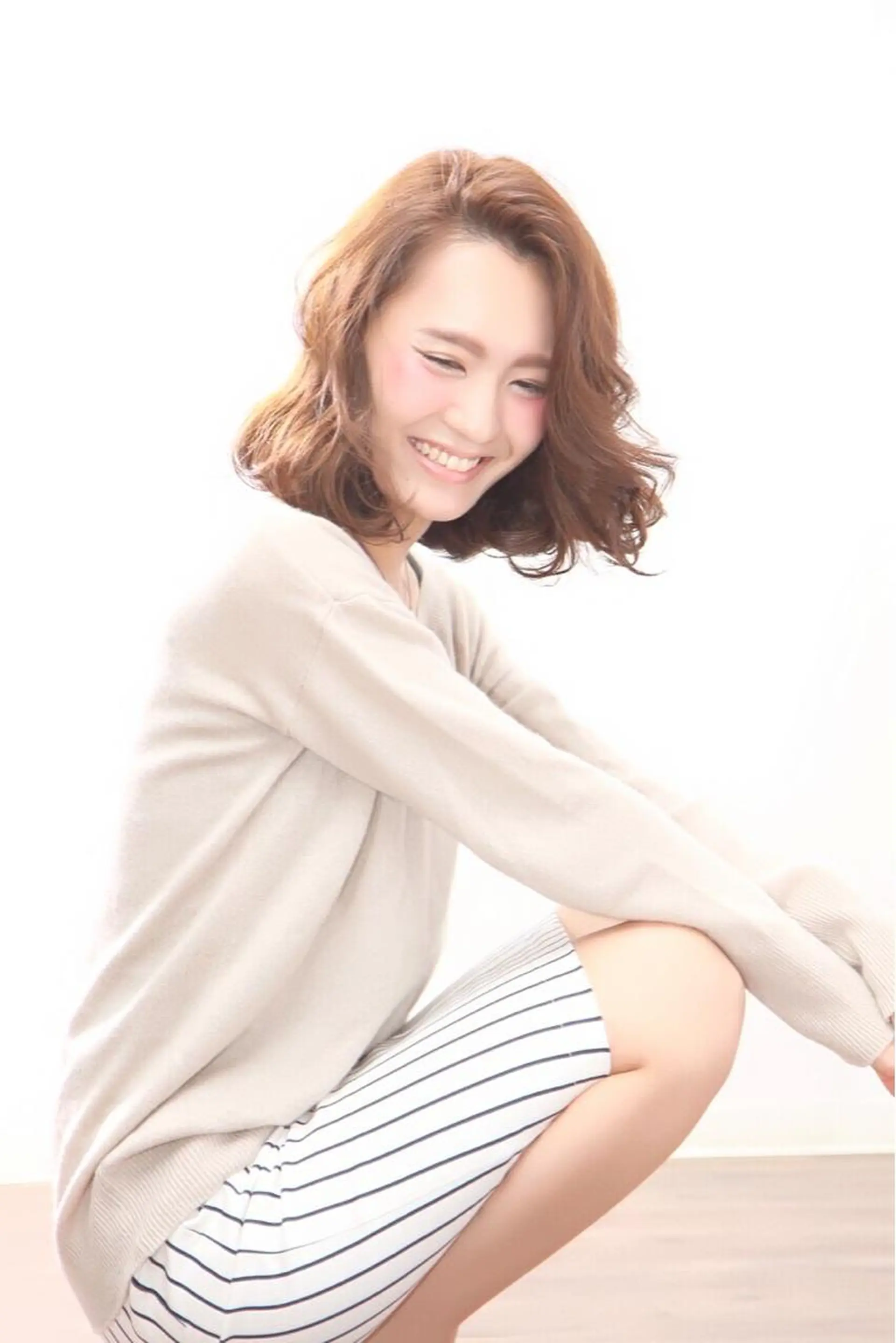 ショート ミディアム カラー 柔らか垢抜けｶﾗｰと ｶｯﾄ🫧ASUKAのヘアスタイル