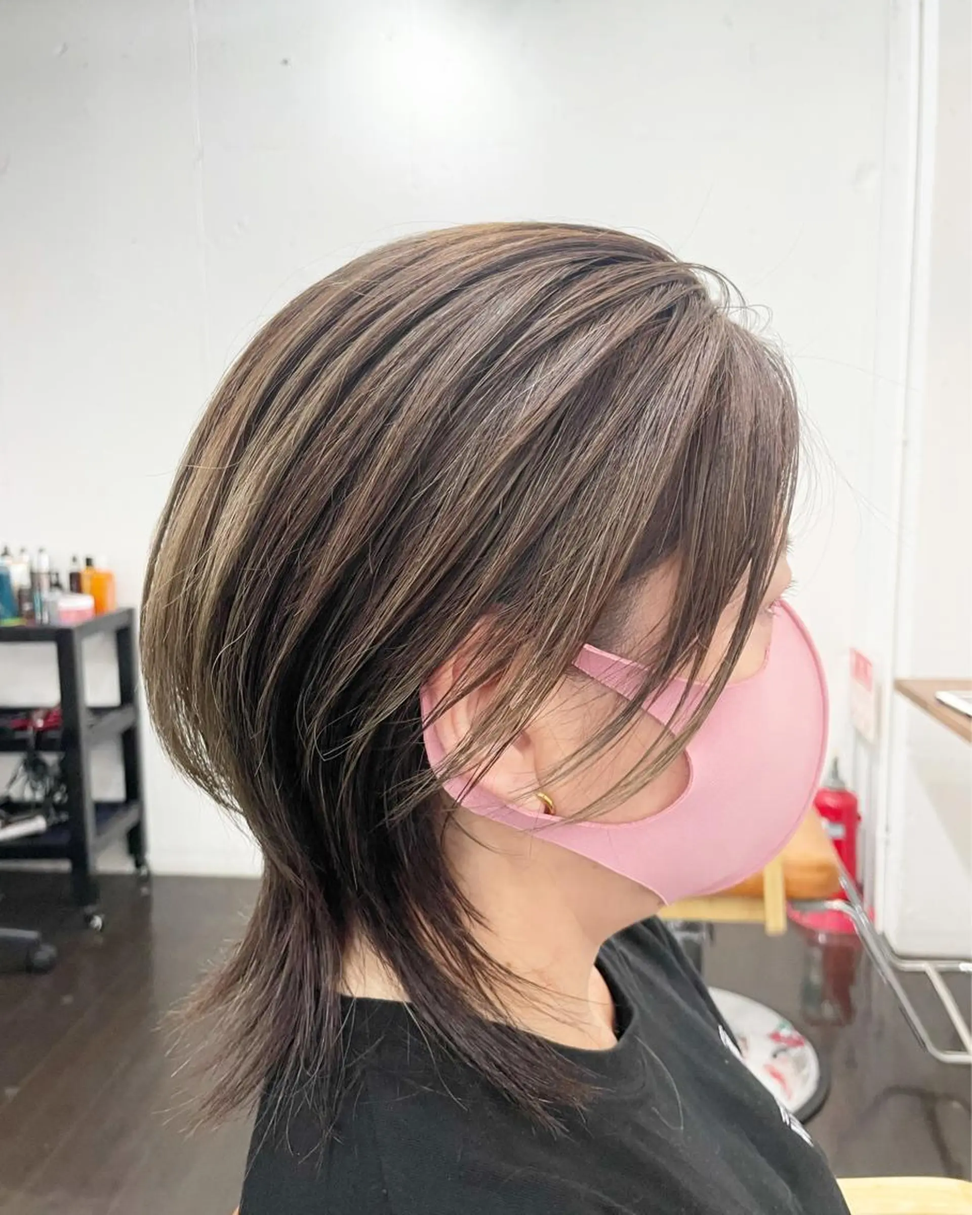 ミディアム 【店長】ショート 似合わせ🦩相羽里美のヘアスタイル