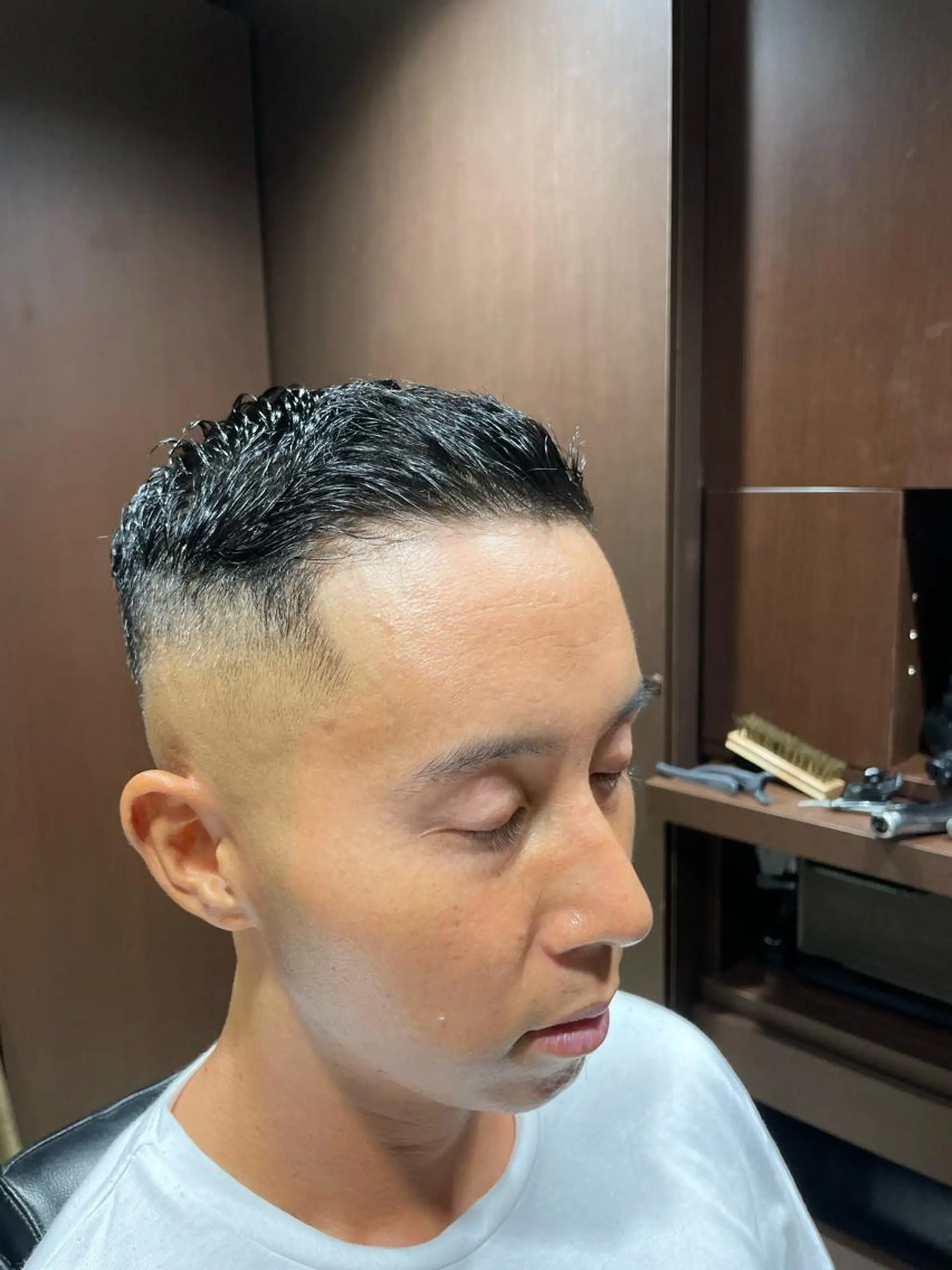 メンズ 横尾 太尊ビジネススタイルのヘアスタイル