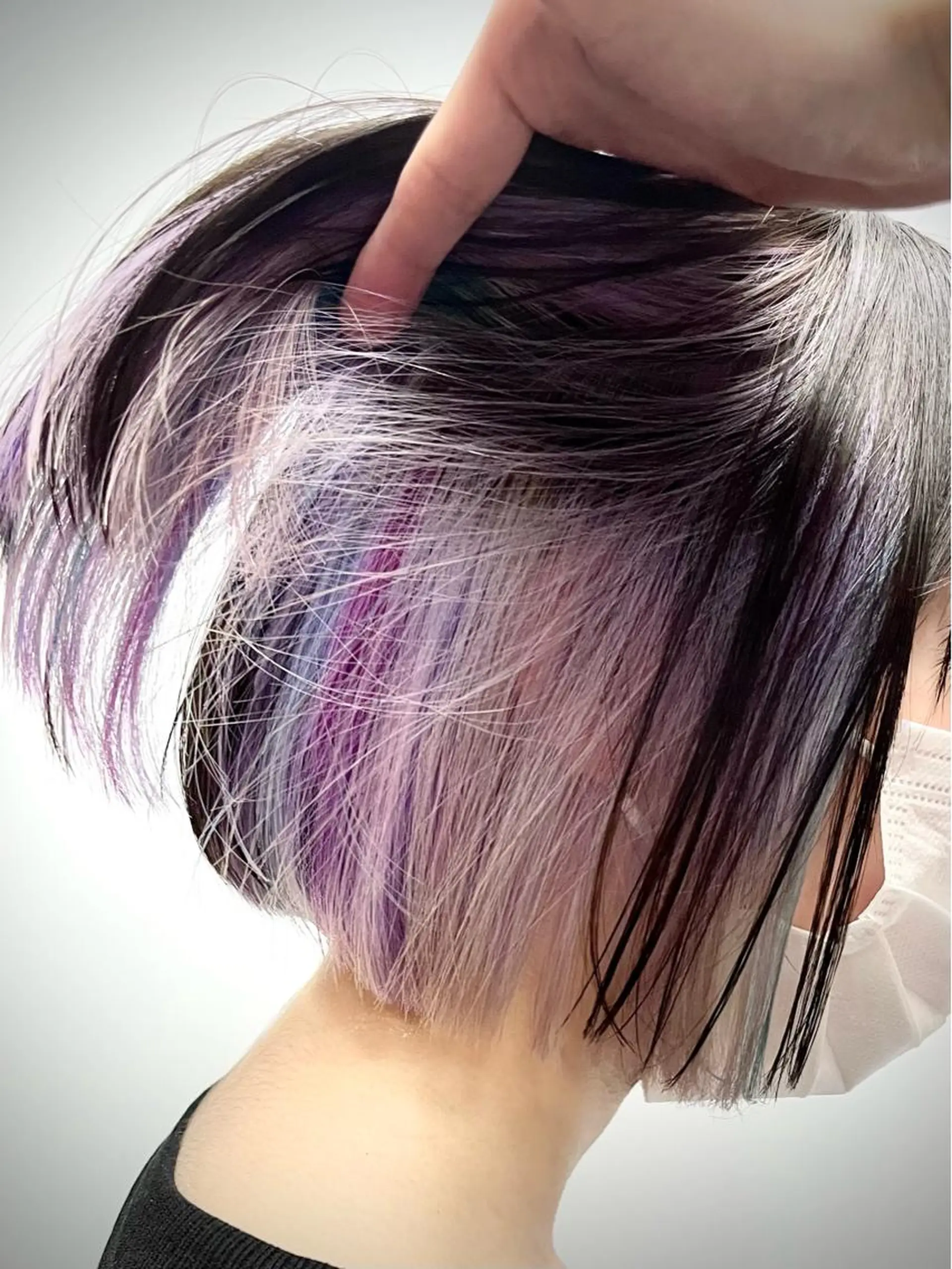 ショート カラー バレイヤージュ ブリーチ ケアブリーチ ダブルカラー ハイライトカラー Koichi Satoのヘアスタイル