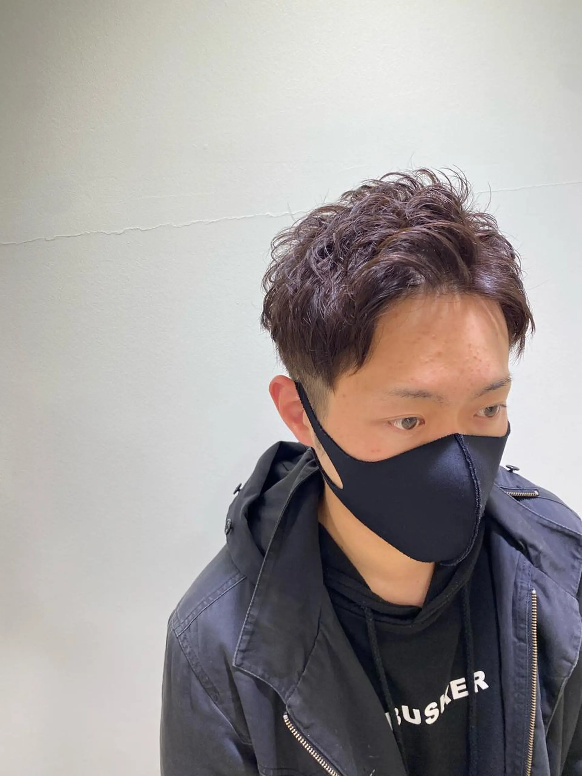 ミディアム ミディアムパーマ ヒロ銀座難波店所属・齋藤 大晟のヘアスタイル