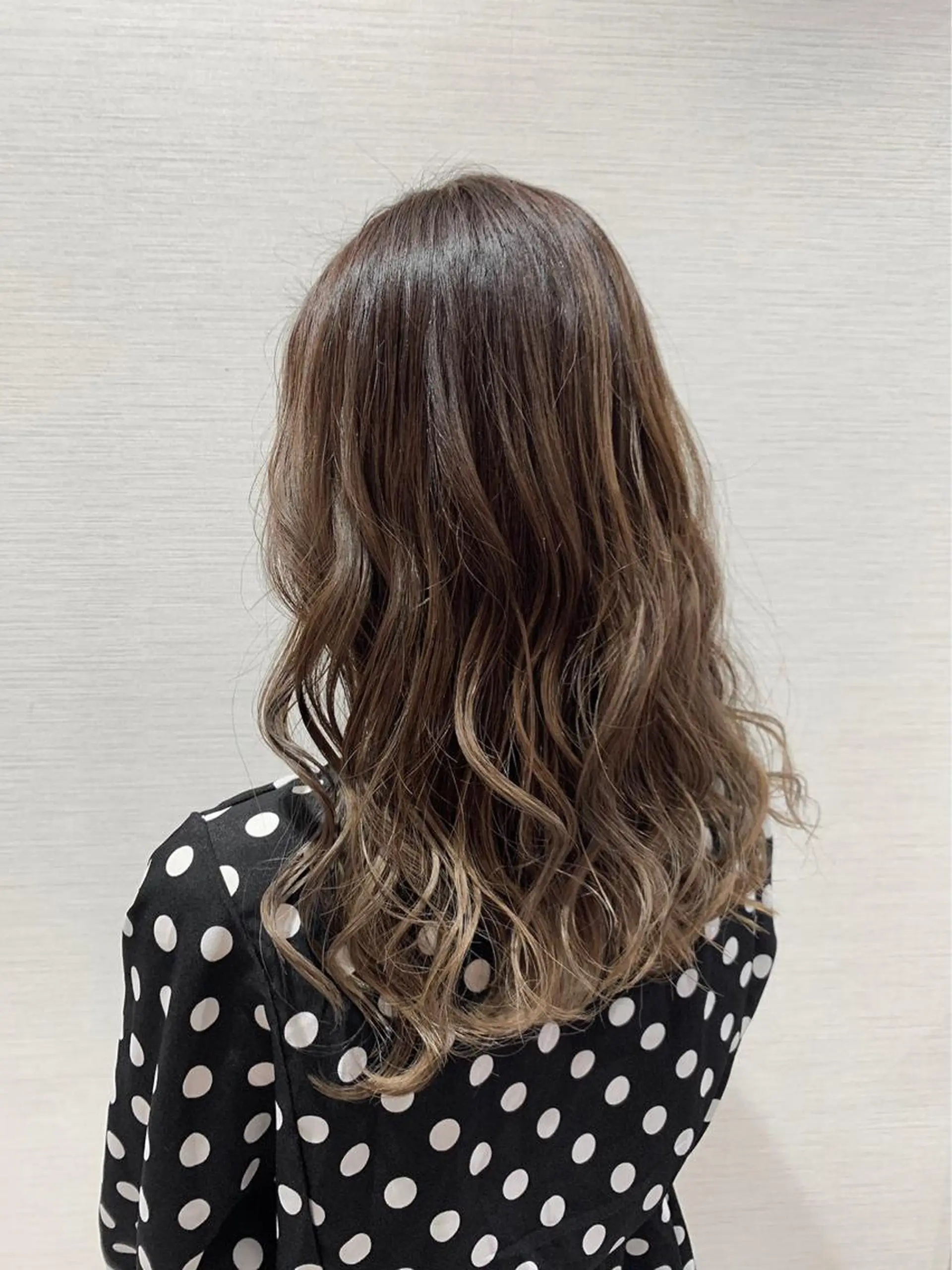 セミロング カット ヘアカラー トリートメント 萩原 凌✄のヘアスタイル