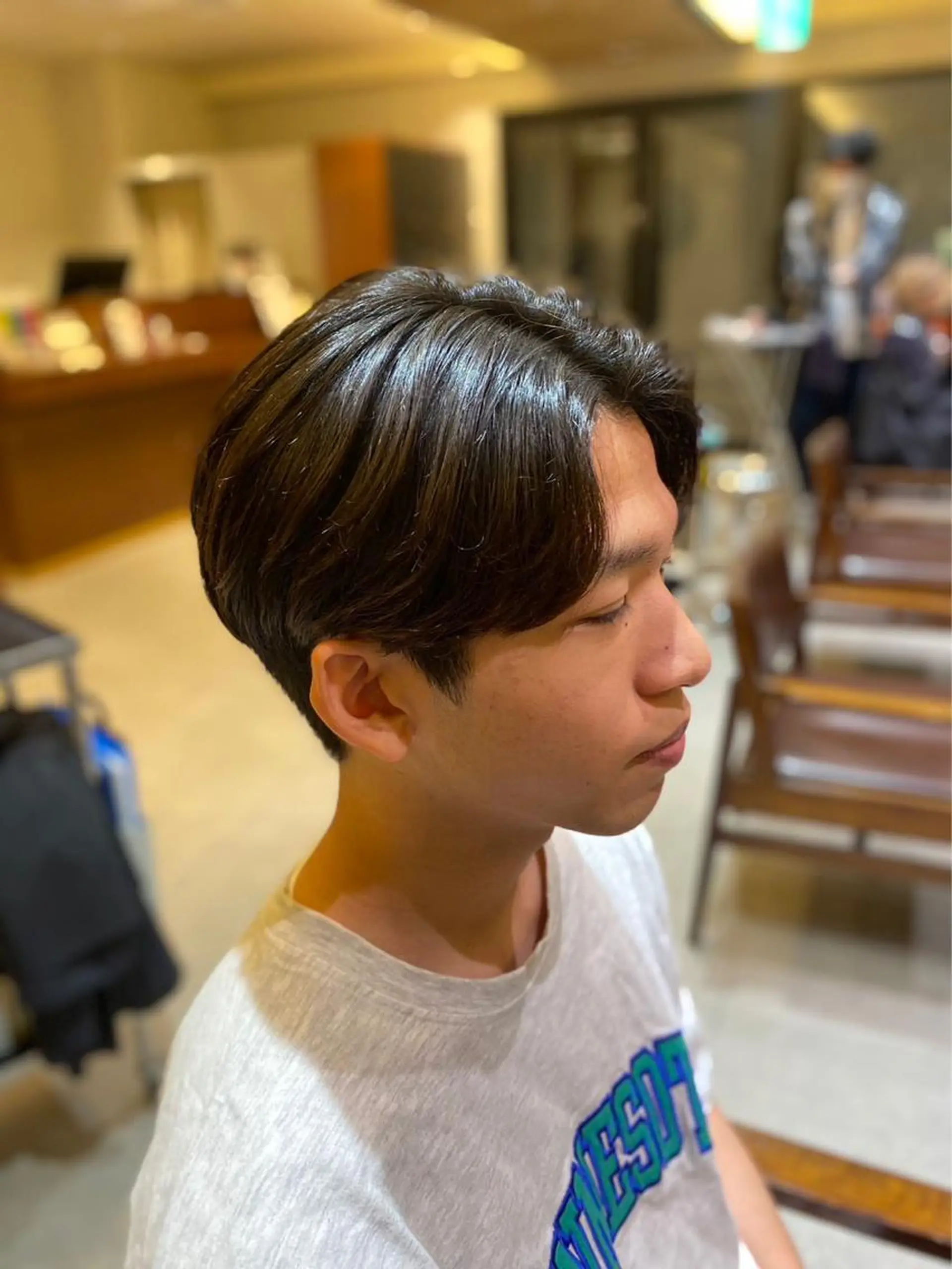 パーマ メンズ カット パーマ 【メンズ限定】原 唯登のヘアスタイル