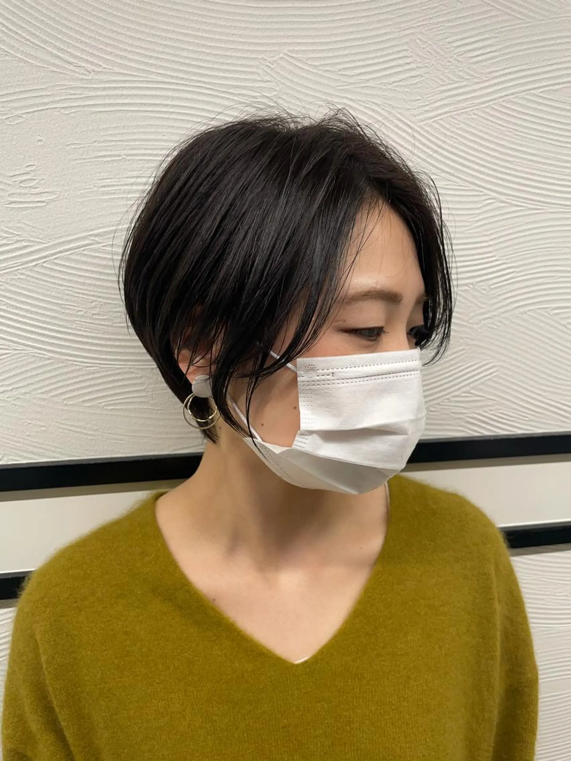 ショート 小顔カット✨ 透明感カラー/村上のヘアスタイル