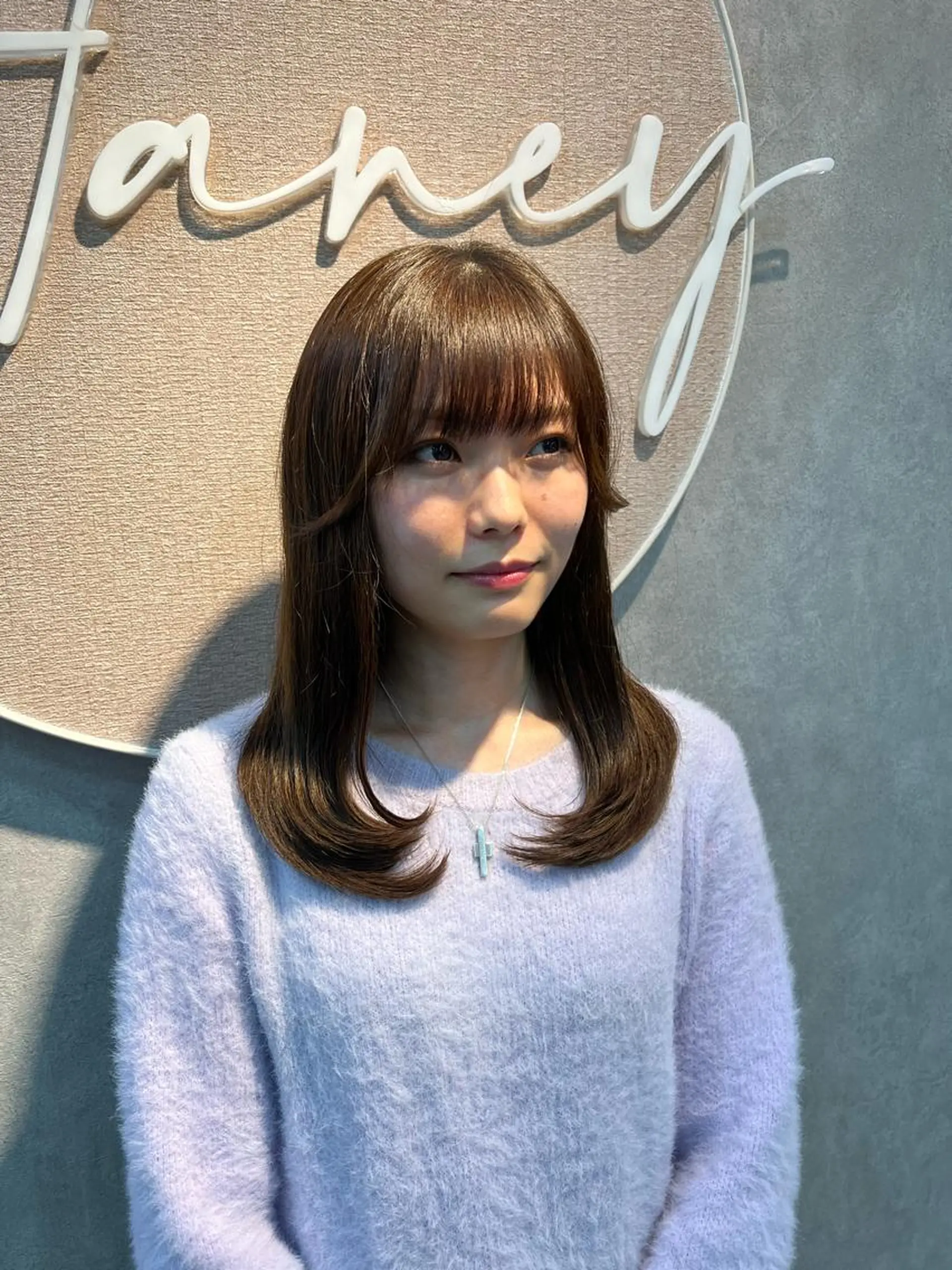 ロング レイヤーカット トリートメント 🐝Haney .haruka🐝のヘアスタイル