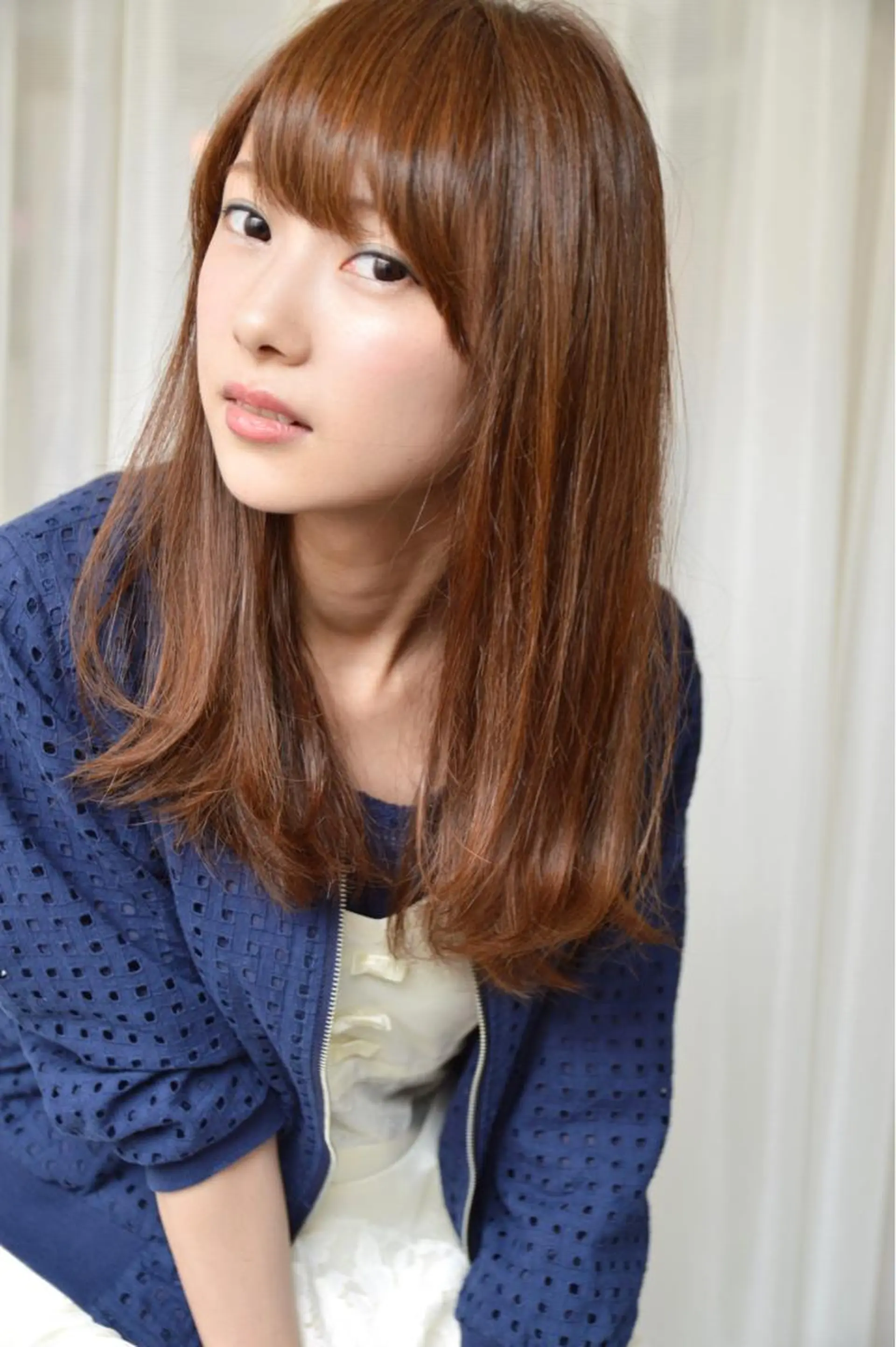セミロング 花井 啓好のヘアスタイル