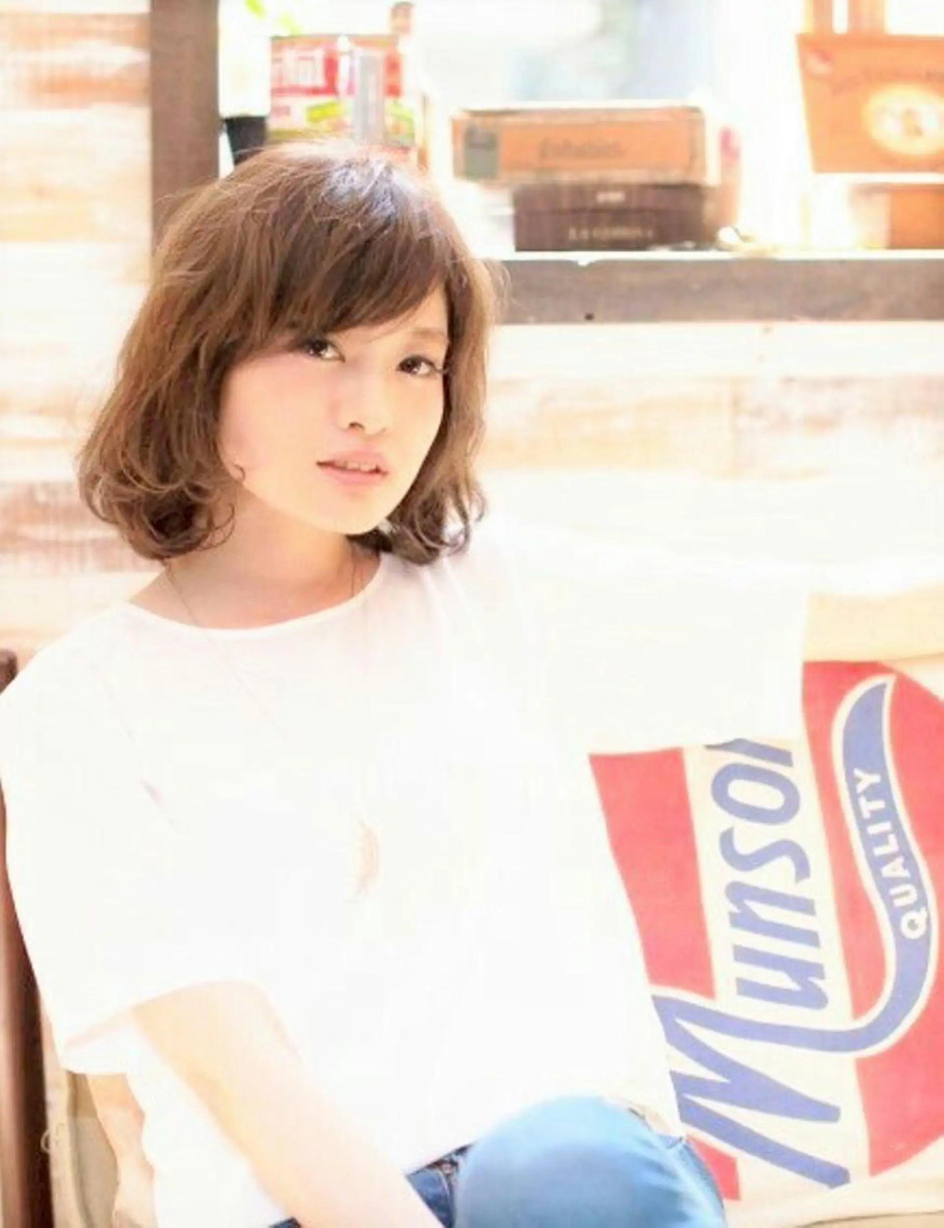 ミディアム ＦＵＮＩＣ ファニックのヘアスタイル