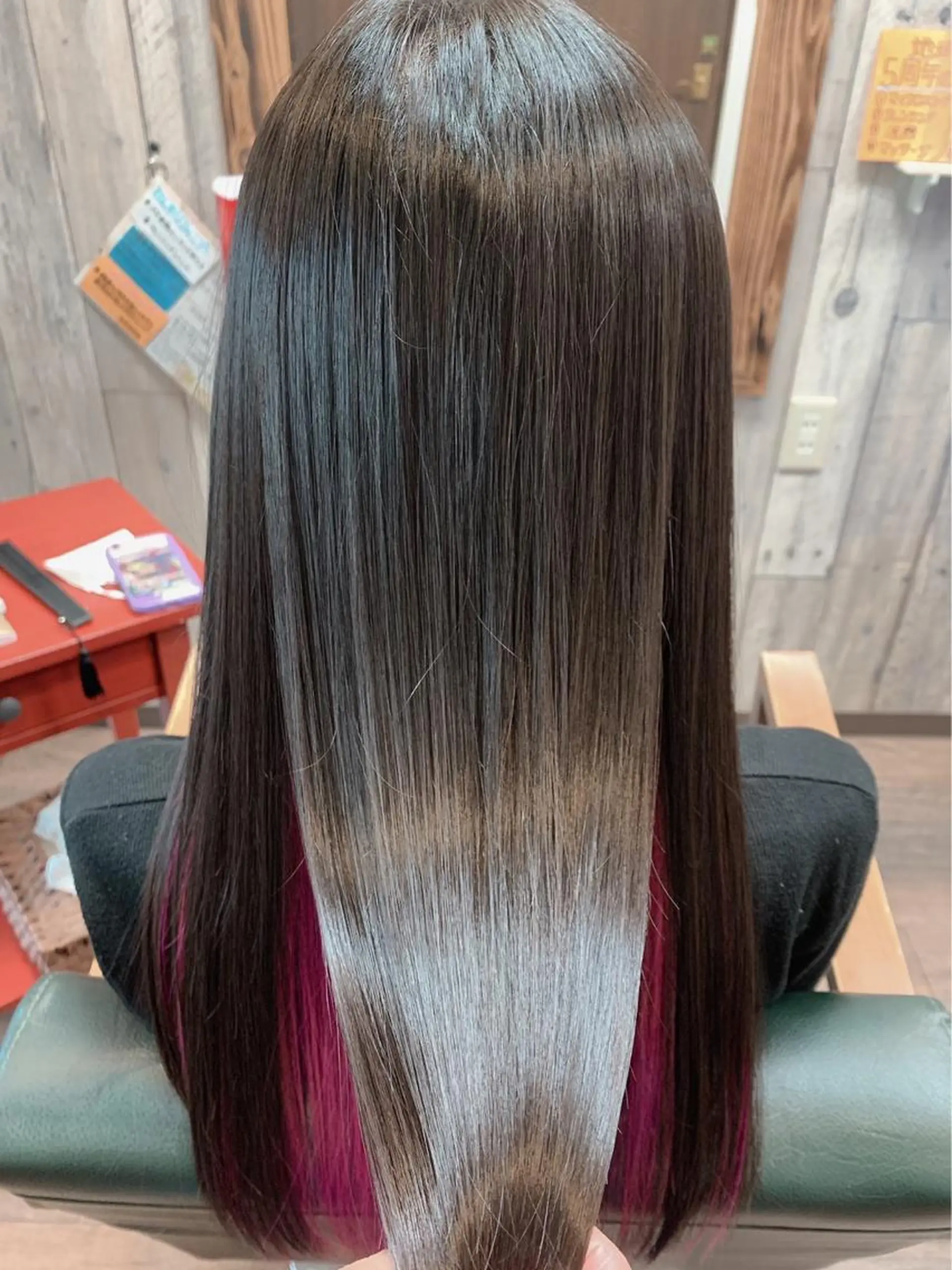 ロング カラー トリートメント カット ヘアカラー トリートメント brote所属・髪質改善/山根勇平 /完全マンツーマンのヘアスタイル