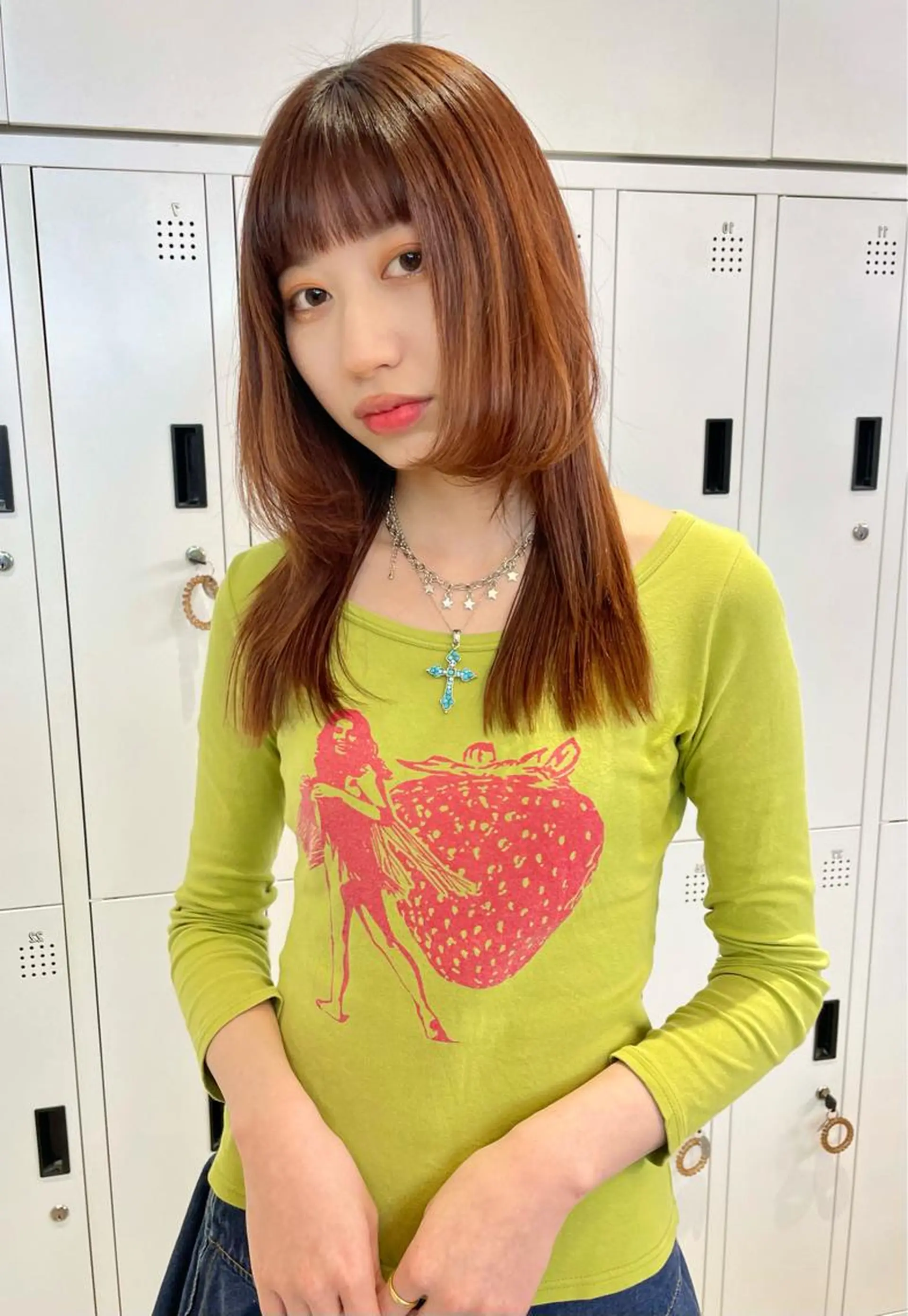 ロング カット 🎀ボブ＋ハイトーン シュカ👶🏻のヘアスタイル