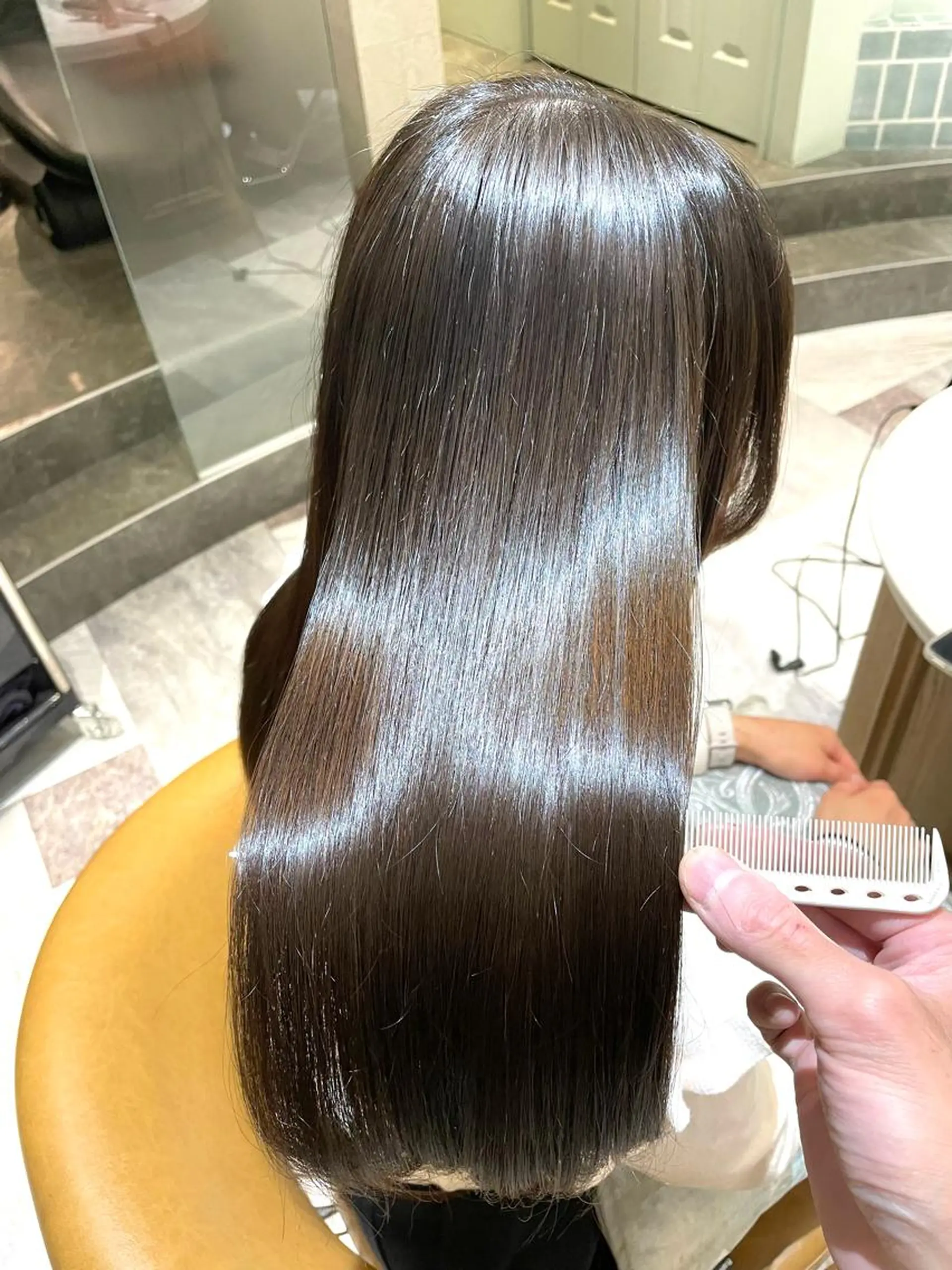 ロング カット ヘアカラー トリートメント 【代表】 高瀬慎也/縮毛矯正のヘアスタイル