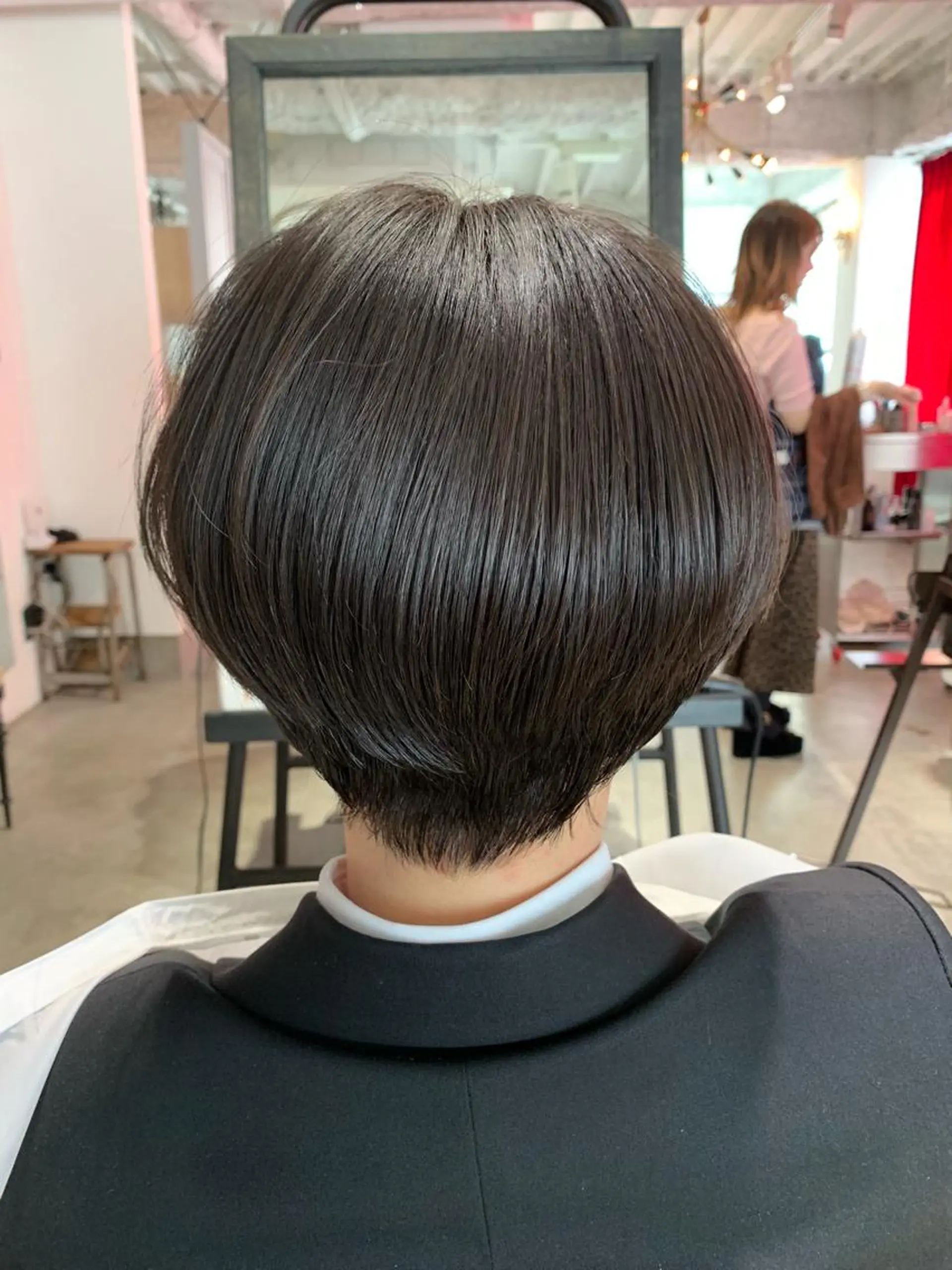 ショート くせ毛 トリートメント 酸熱トリートメント カット トリートメント 妙見 知洋のヘアスタイル